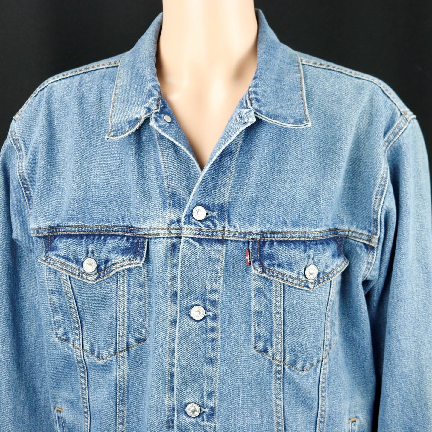 Beatles Levis Denim Jacket Mens XLarge