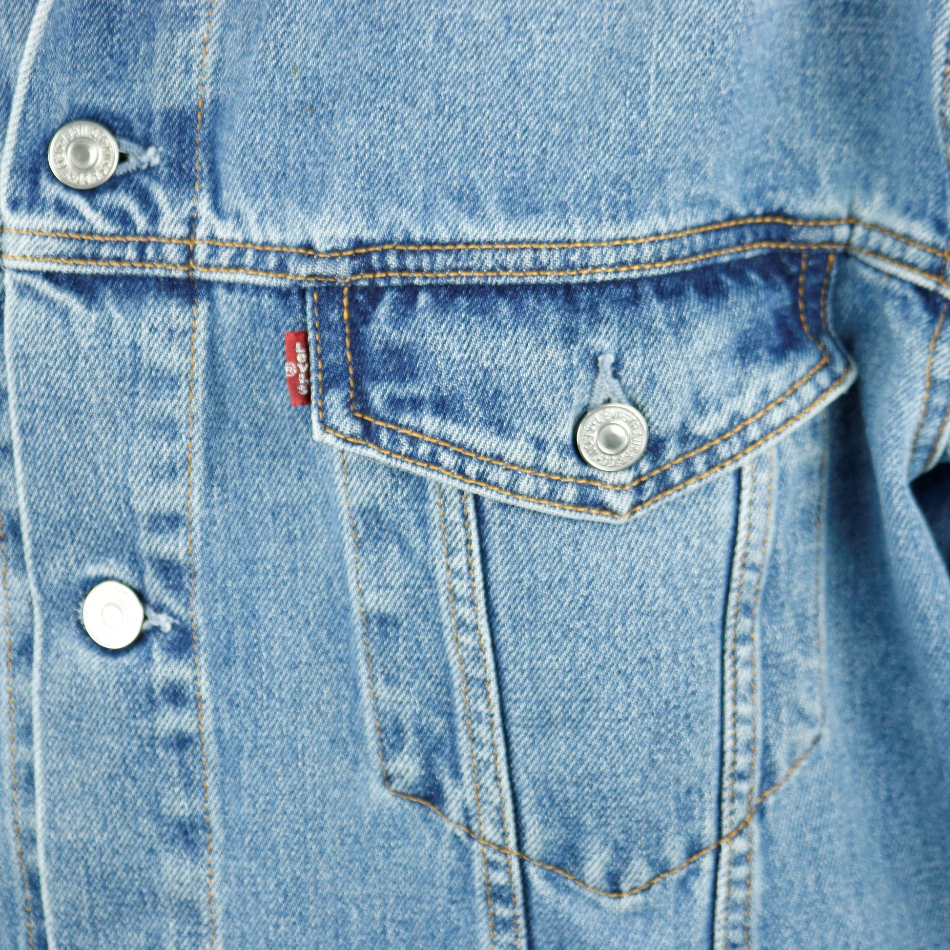 Beatles Levis Denim Jacket Mens XLarge