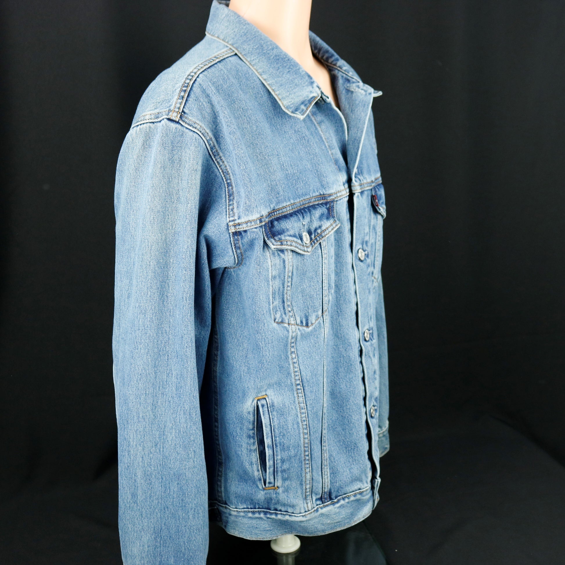 Beatles Levis Denim Jacket Mens XLarge