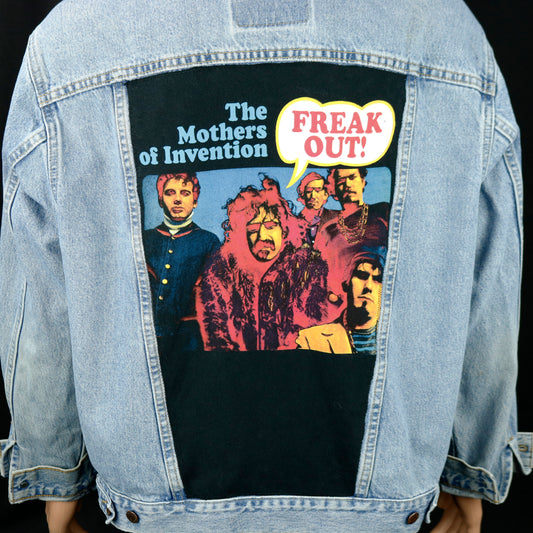 Frank Zappa Levis Denim Jacket Freak Out Mens Large
