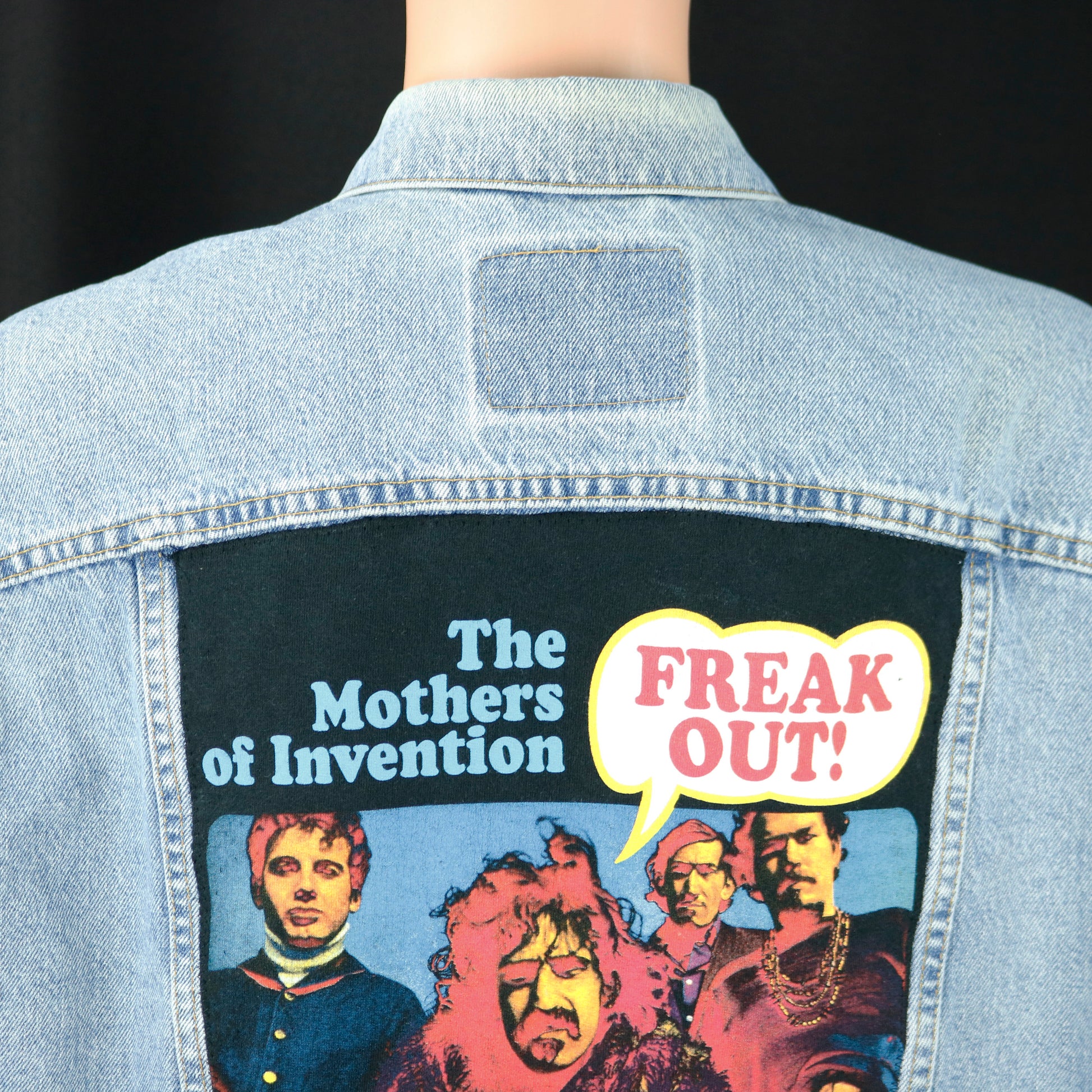 Frank Zappa Levis Denim Jacket Freak Out Mens Large