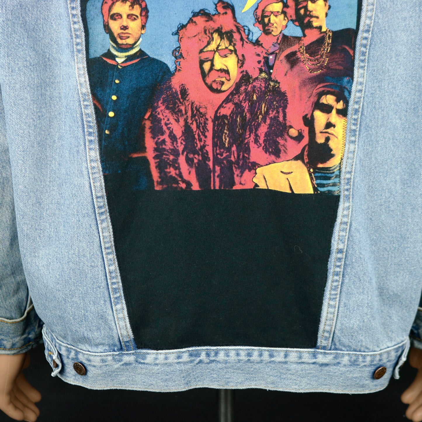 Frank Zappa Levis Denim Jacket Freak Out Mens Large
