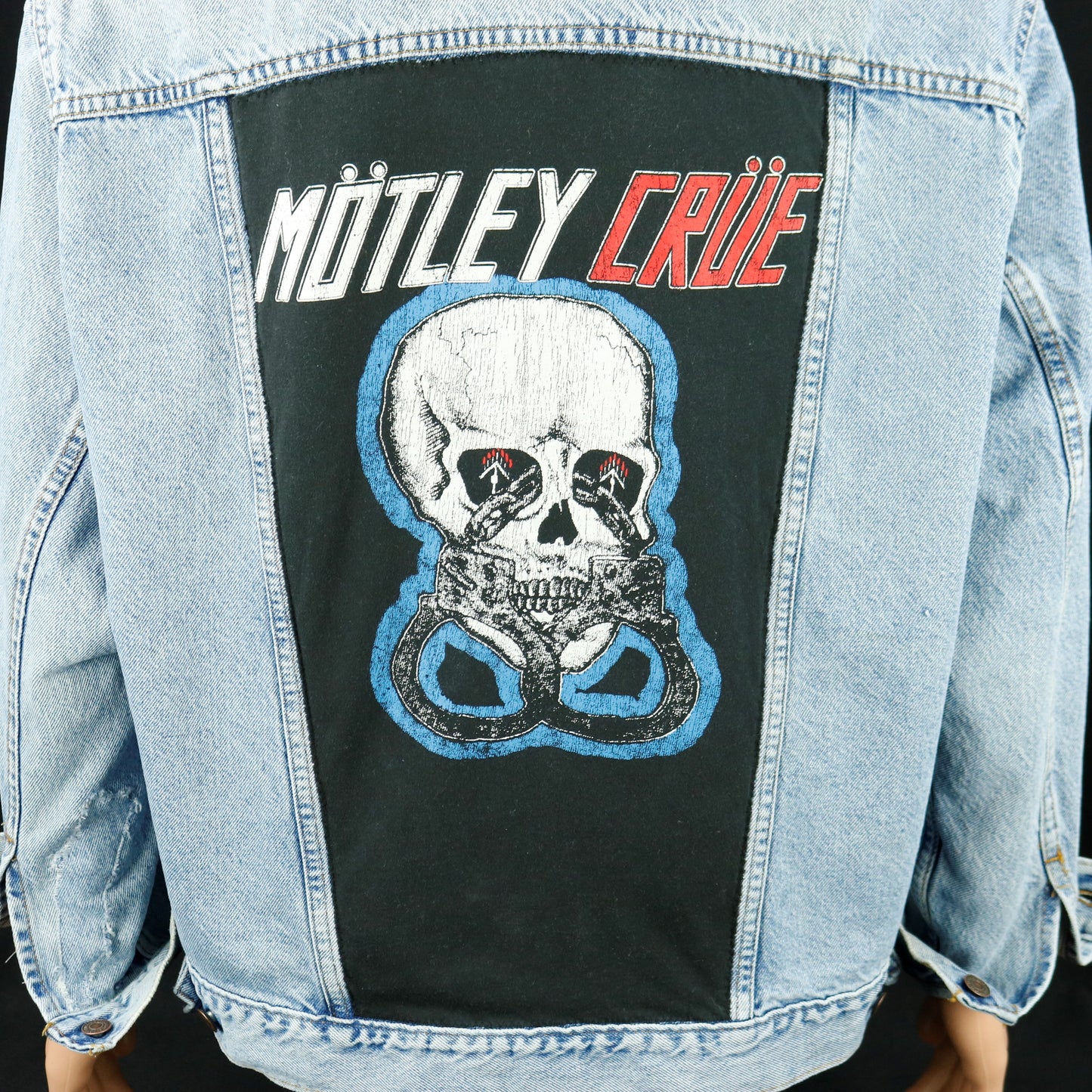 Motley Crue Levis Denim Jacket USA Mens XLarge