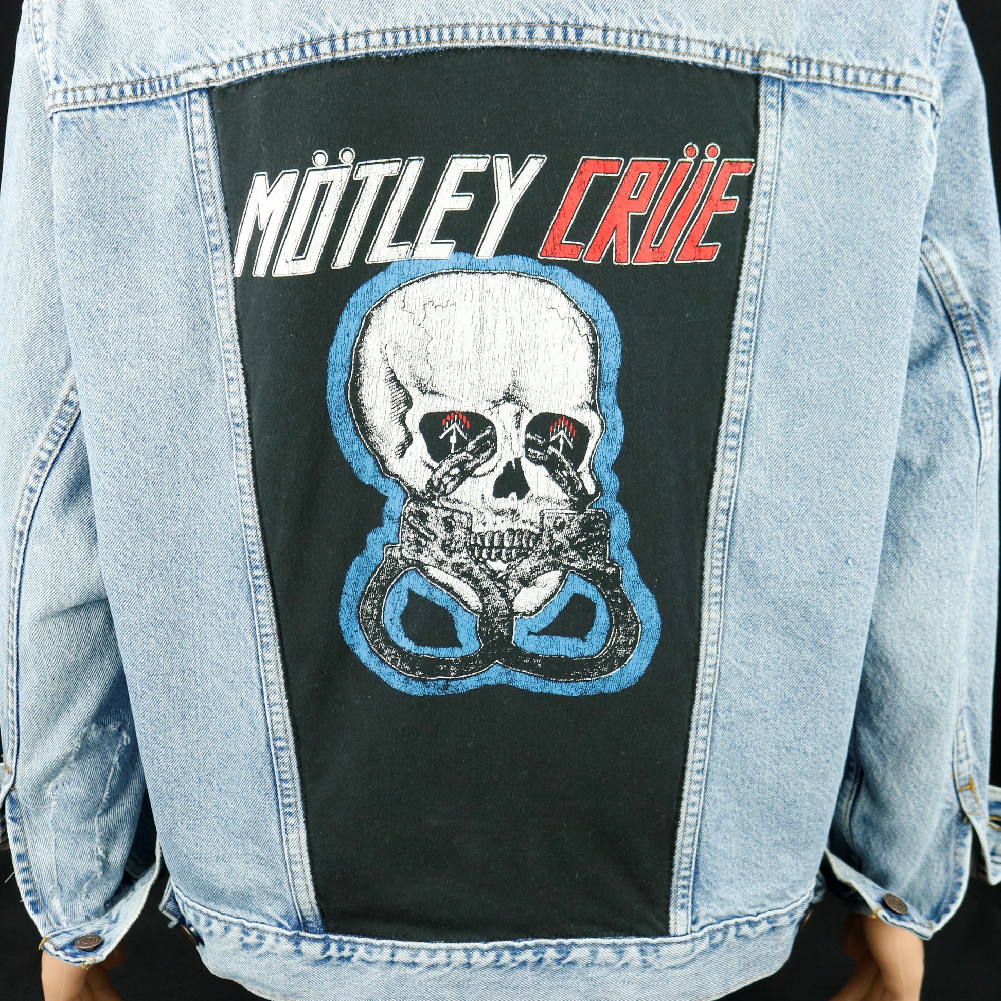 Motley Crue Levis Denim Jacket USA Mens XLarge