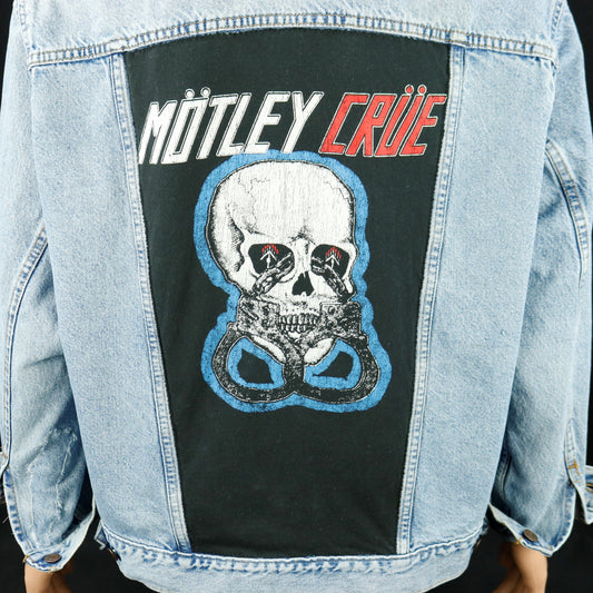 Motley Crue Levis Denim Jacket USA Mens XLarge