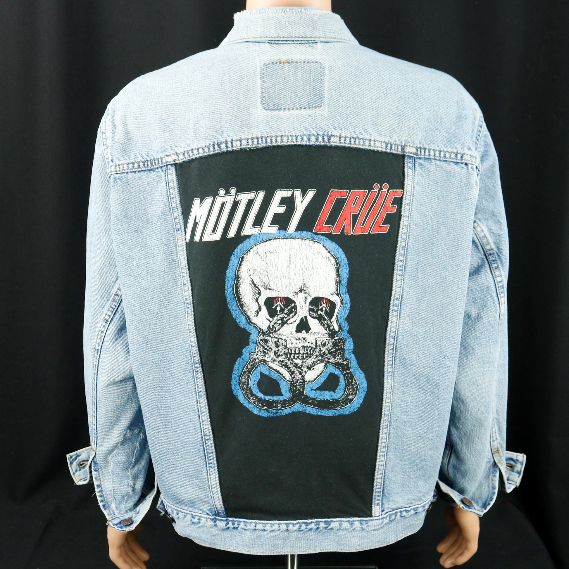 Motley Crue Levis Denim Jacket USA Mens XLarge