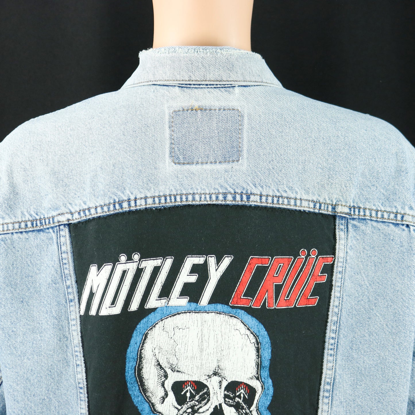 Motley Crue Levis Denim Jacket USA Mens XLarge