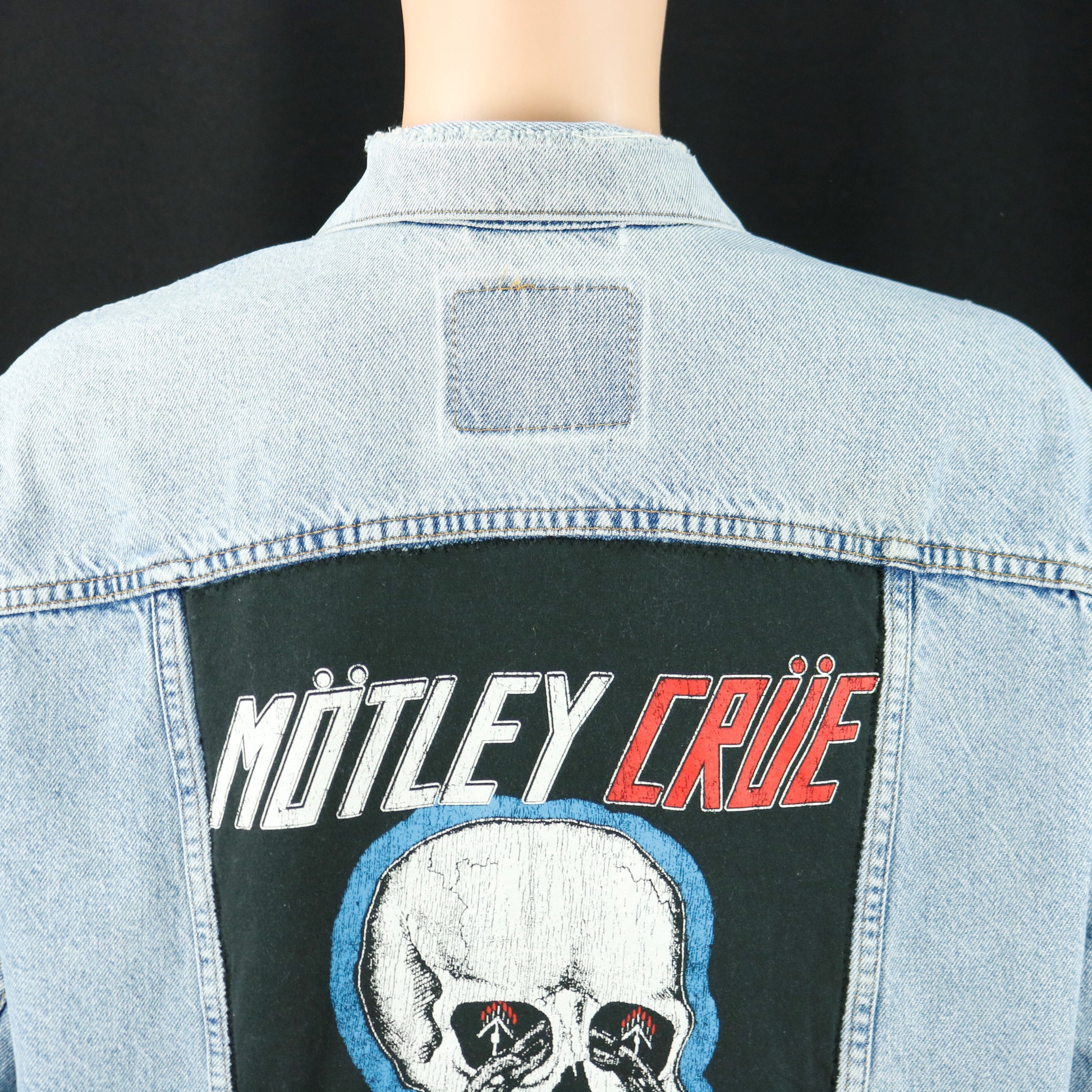 Motley Crue Levis Denim Jacket USA Mens XLarge