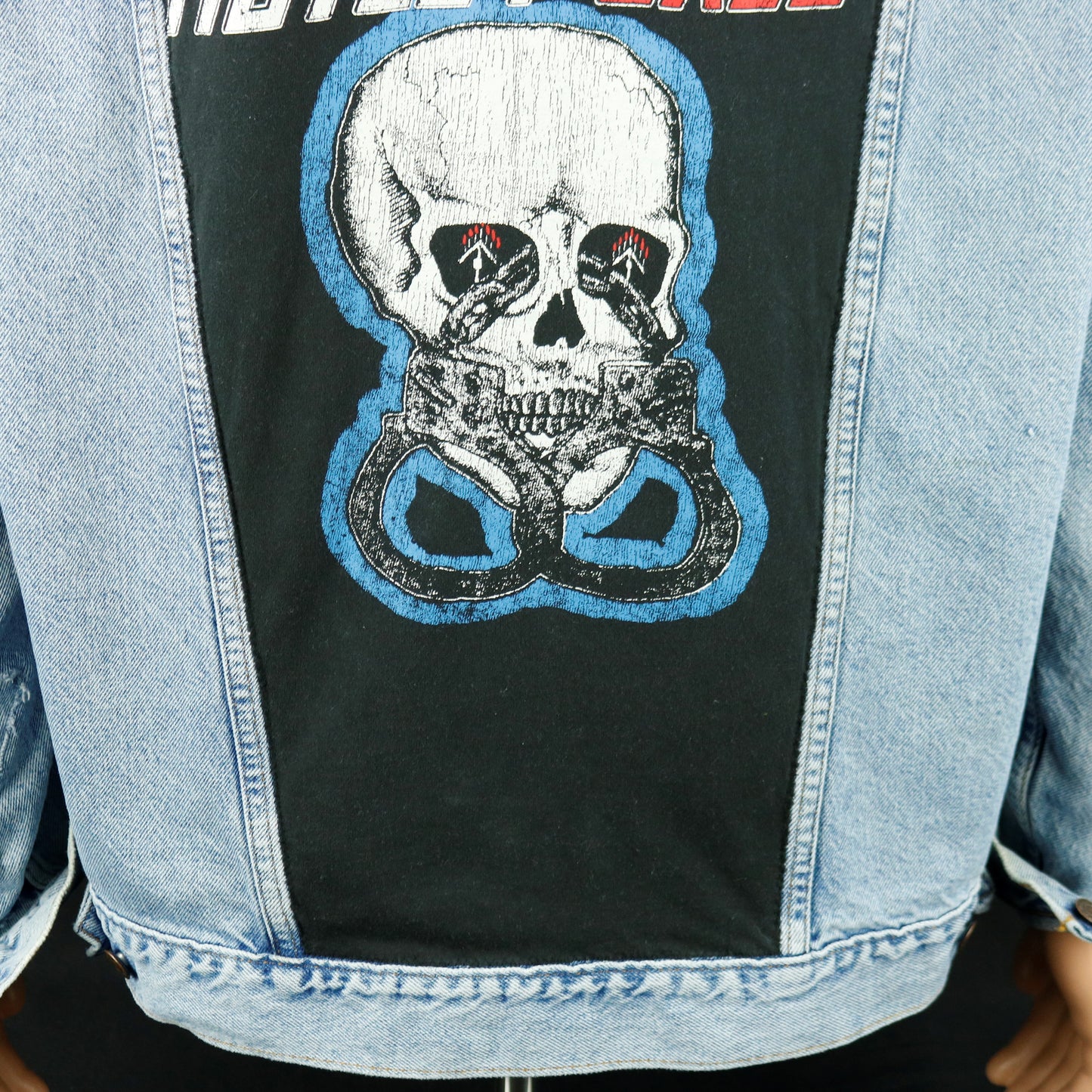 Motley Crue Levis Denim Jacket USA Mens XLarge