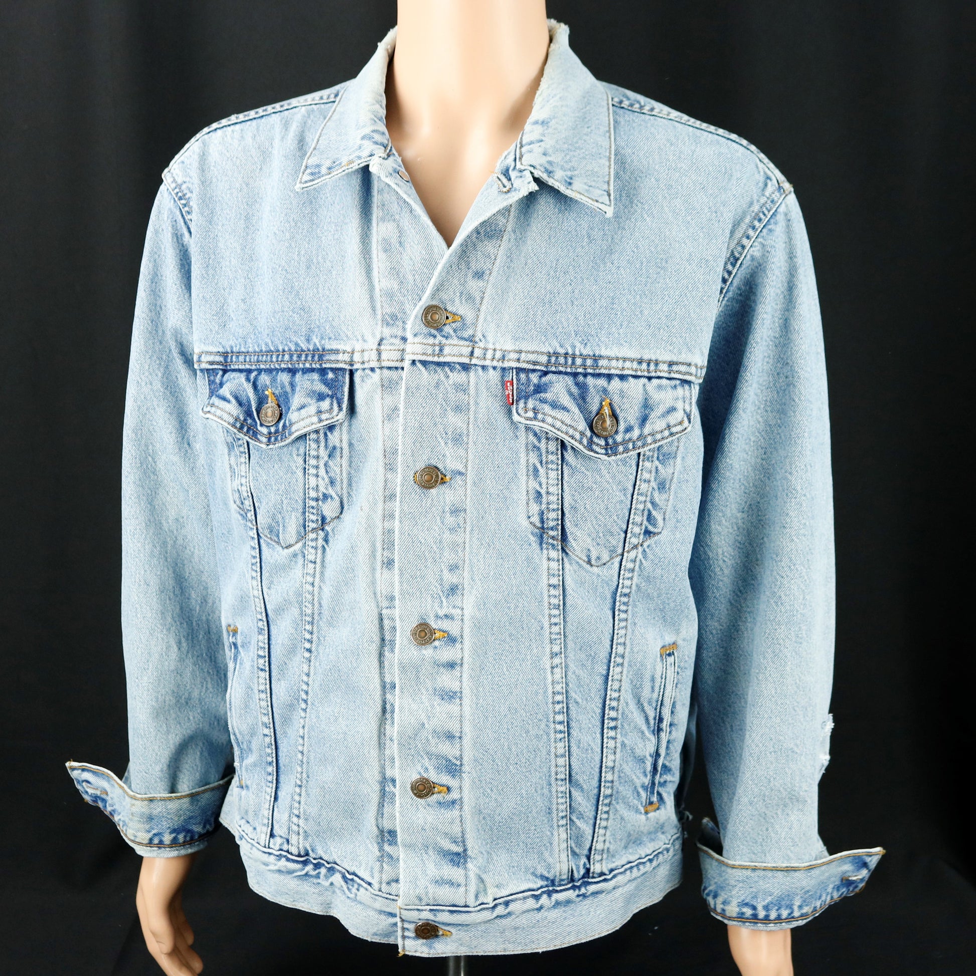 Motley Crue Levis Denim Jacket USA Mens XLarge