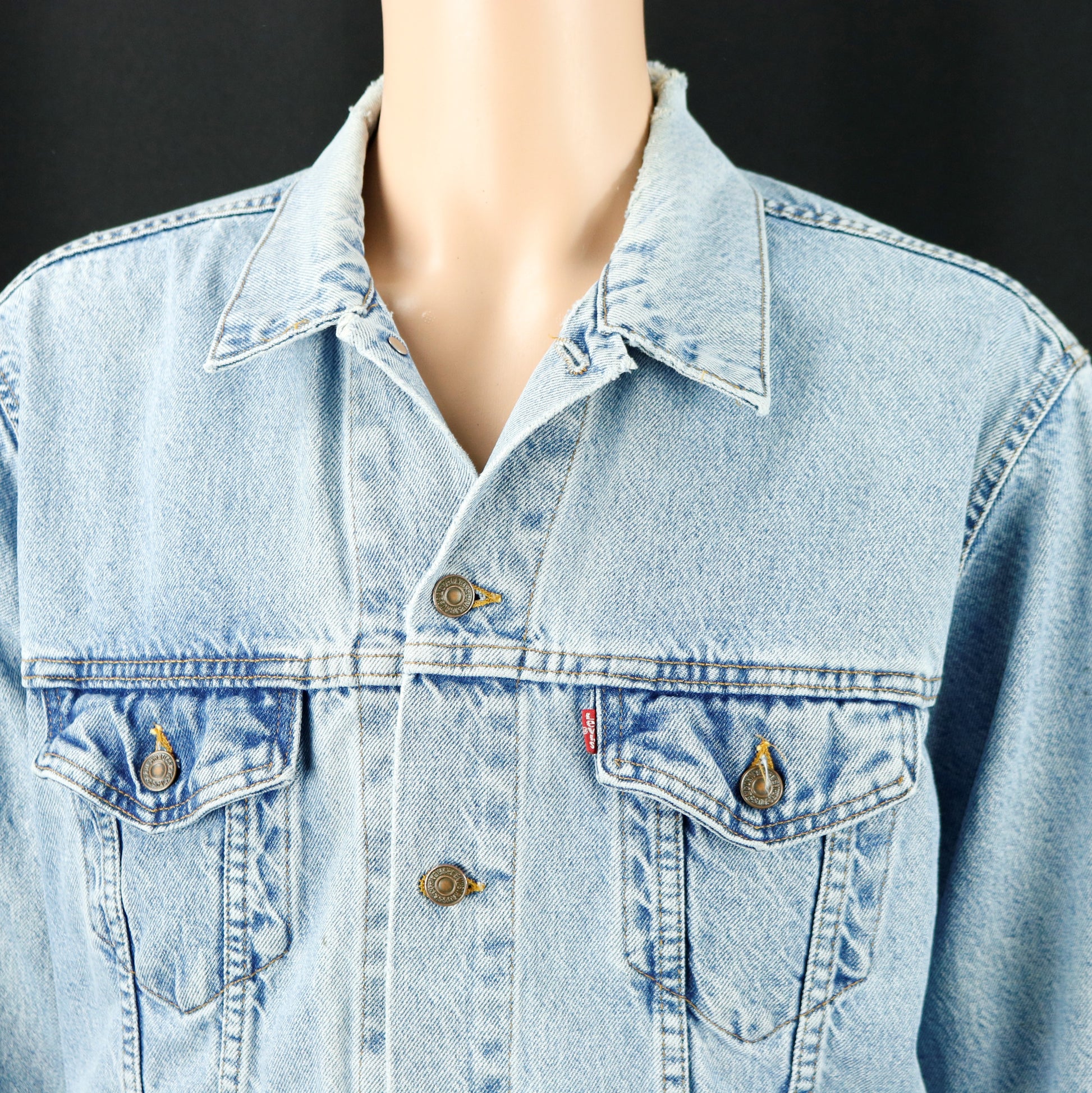 Motley Crue Levis Denim Jacket USA Mens XLarge