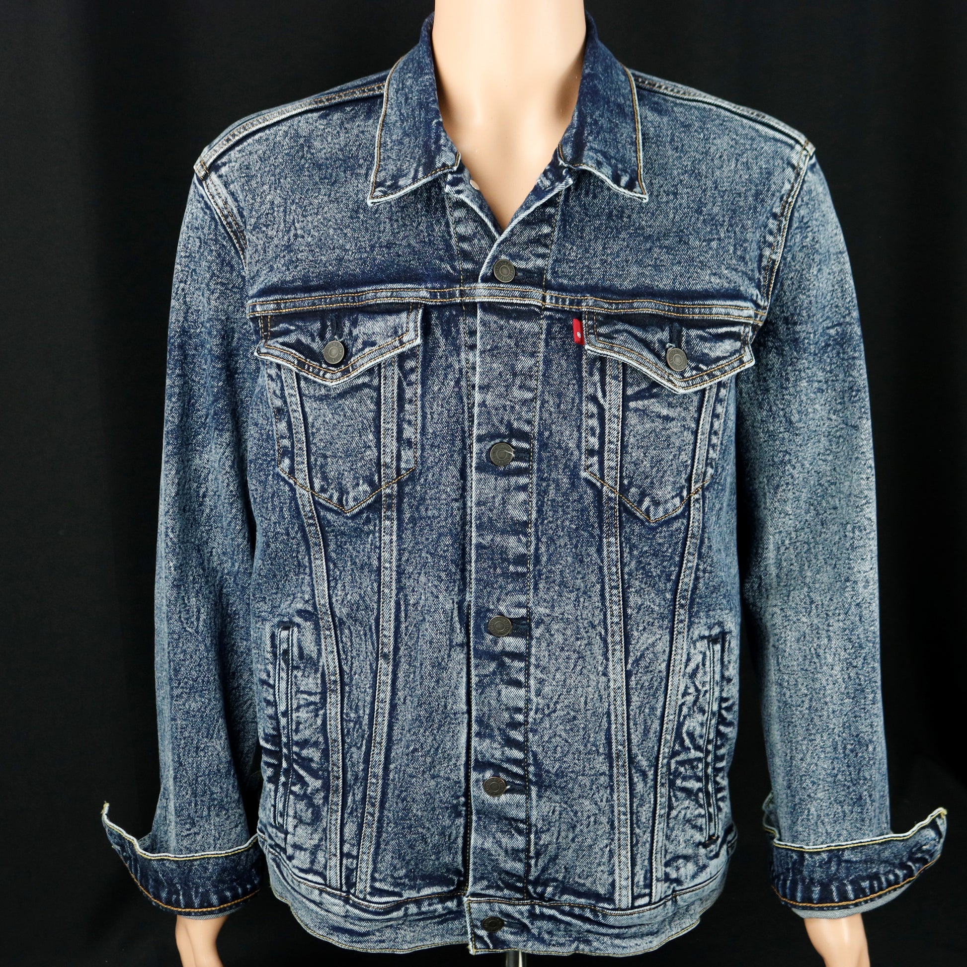 Grateful Dead Levis Denim Jacket Terrapin Station Mens XLarge