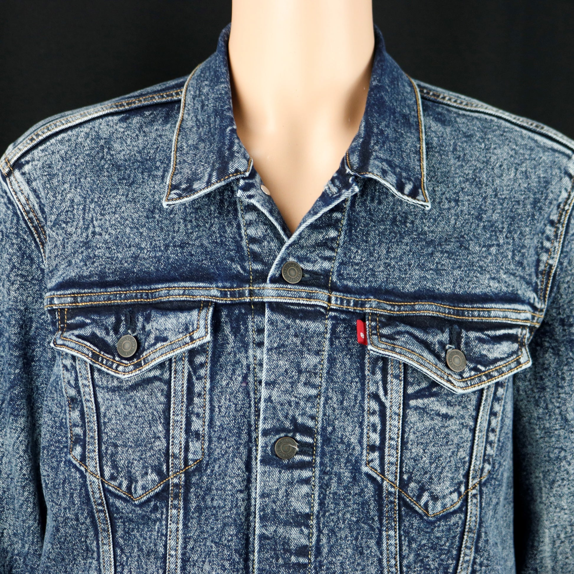 Grateful Dead Levis Denim Jacket Terrapin Station Mens XLarge