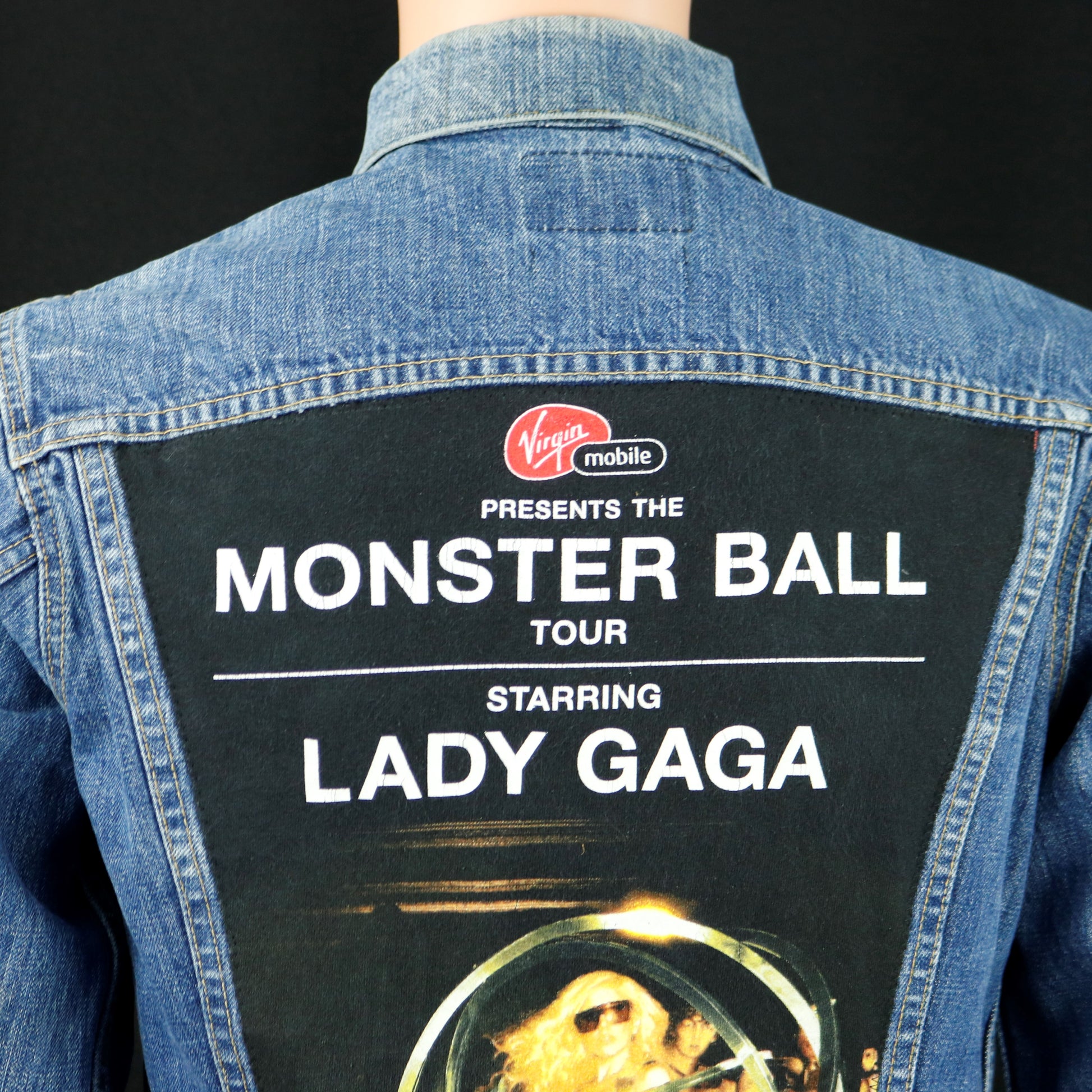 Lady Gaga Levis Denim Jacket USA Mens Small Womens Medium