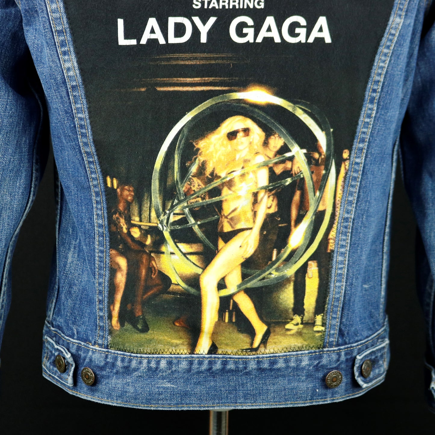 Lady Gaga Levis Denim Jacket USA Mens Small Womens Medium