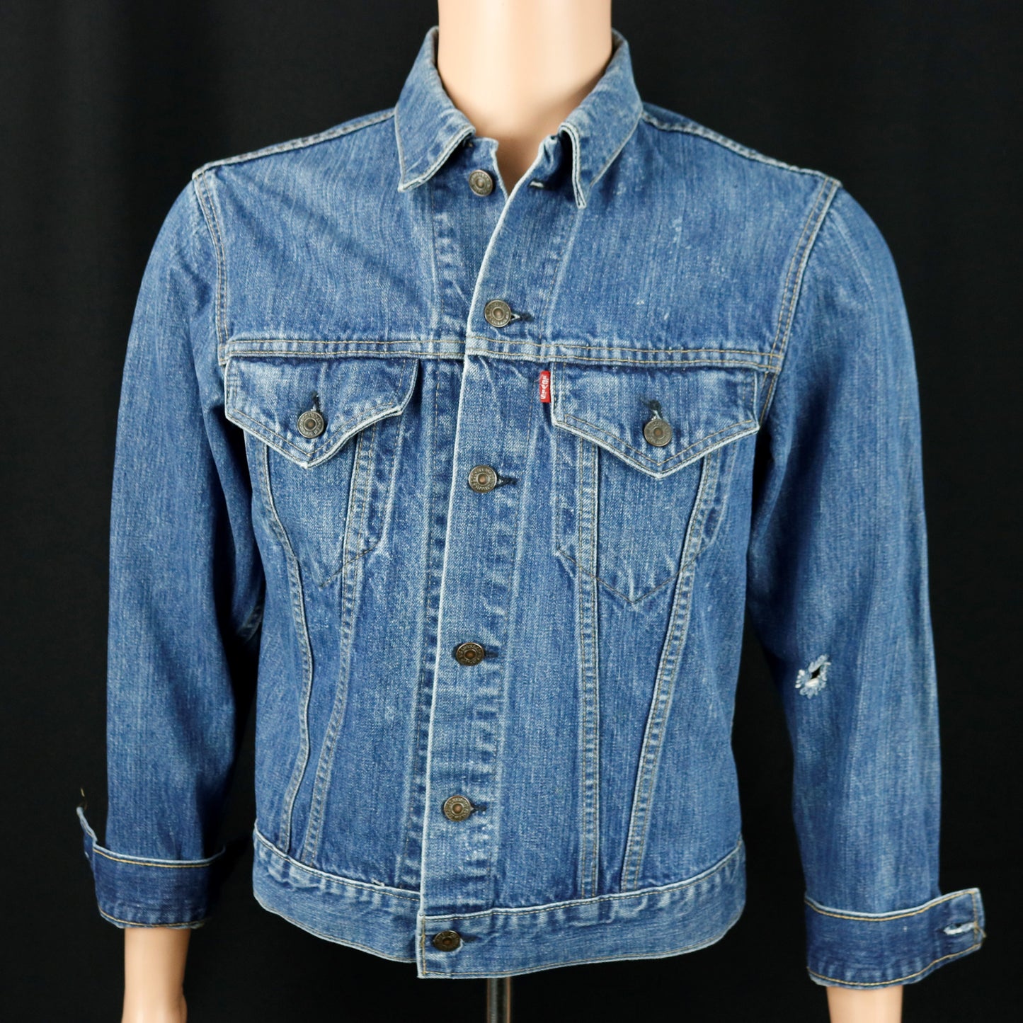Lady Gaga Levis Denim Jacket USA Mens Small Womens Medium