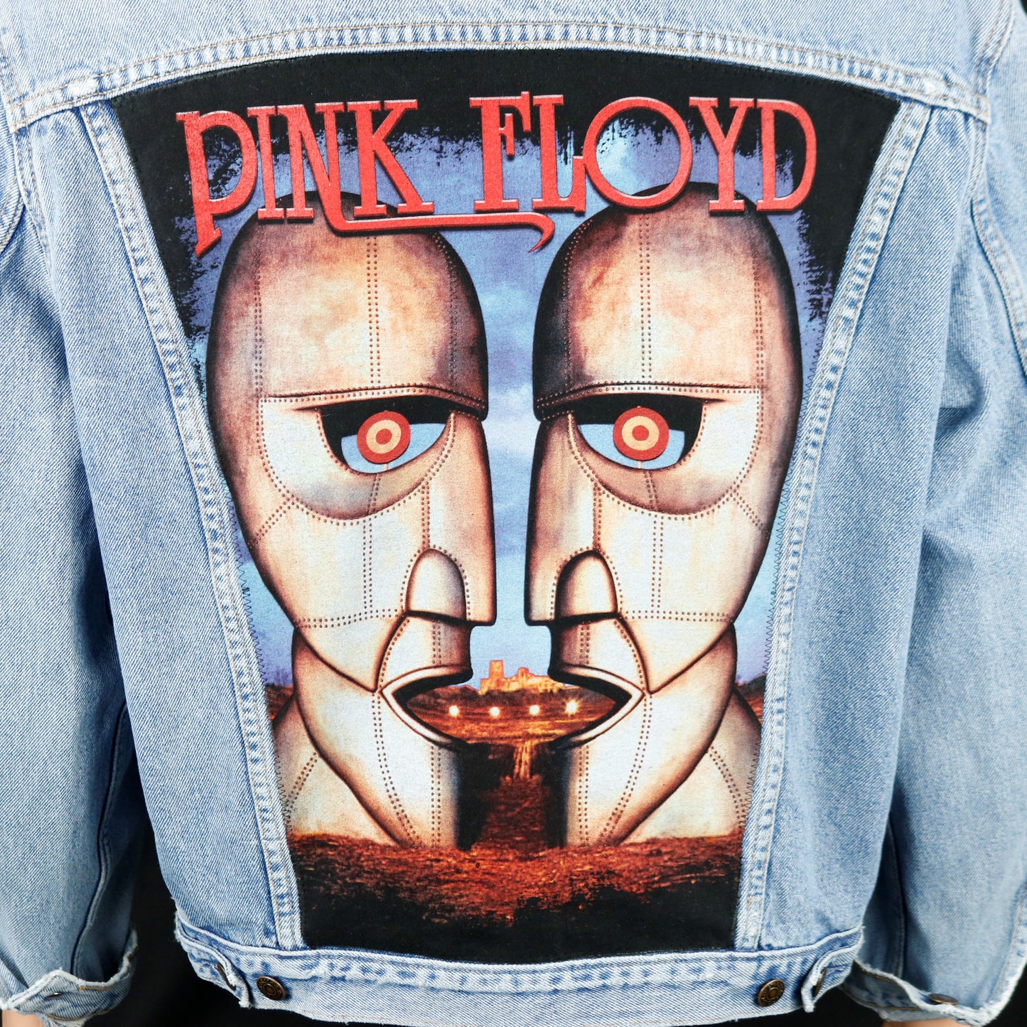Pink Floyd Levis Denim Jacket Division Bell Mens Large