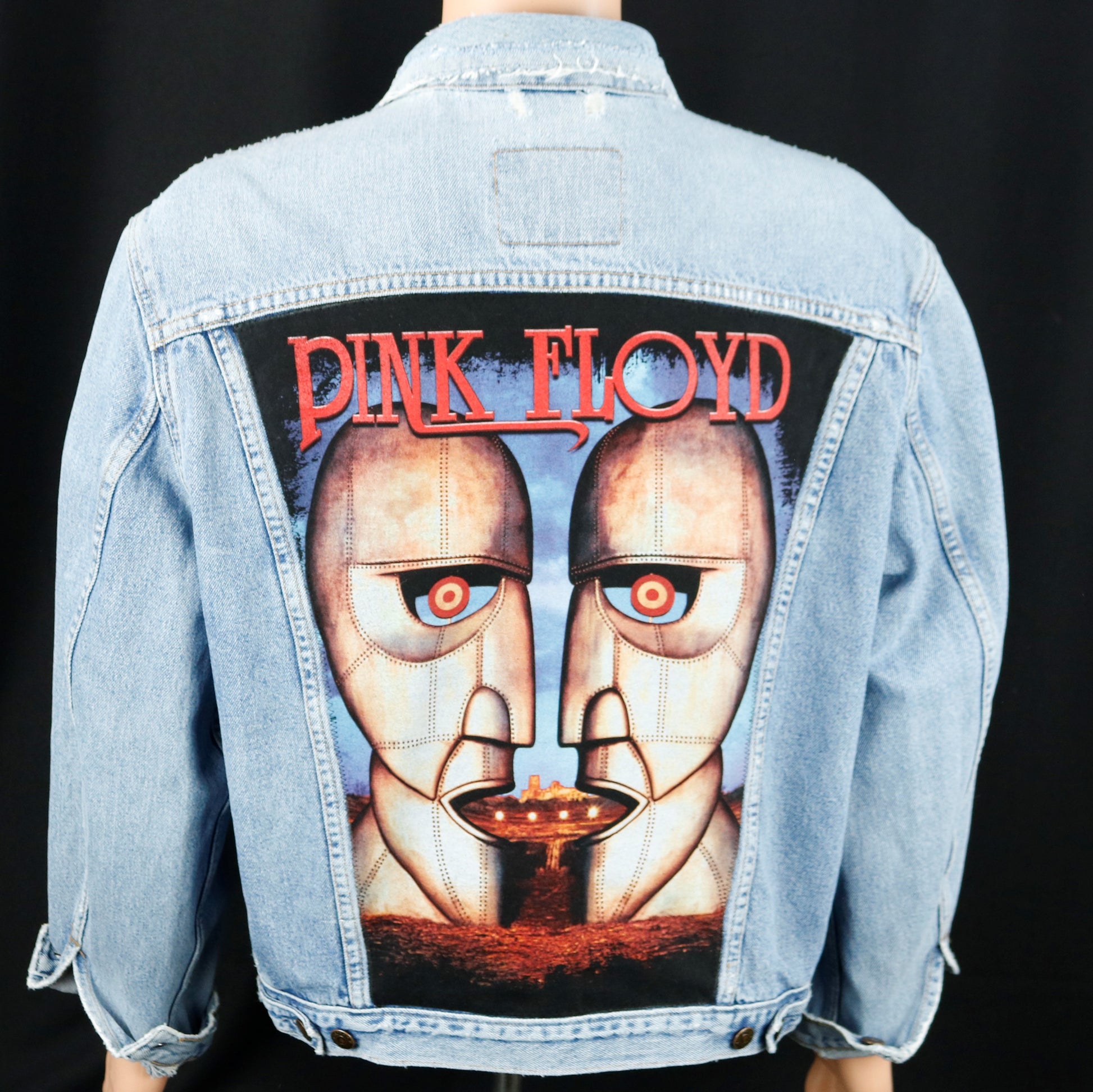 Pink Floyd Levis Denim Jacket Division Bell Mens Large