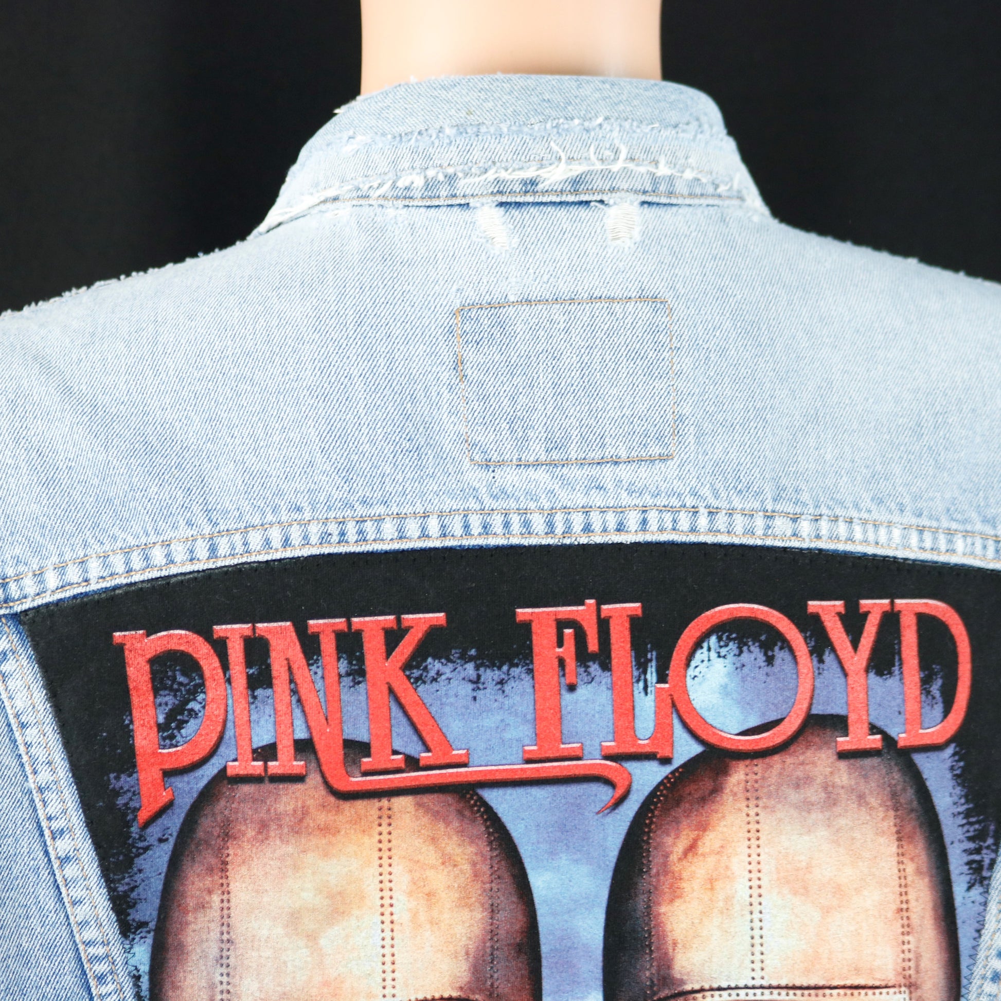Pink Floyd Levis Denim Jacket Division Bell Mens Large