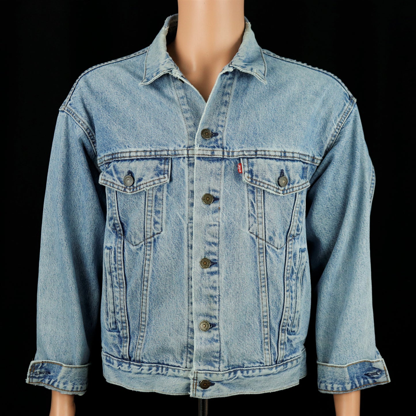 MIley Cyrus Levis Denim Jacket USA Mens Medium Womens Large
