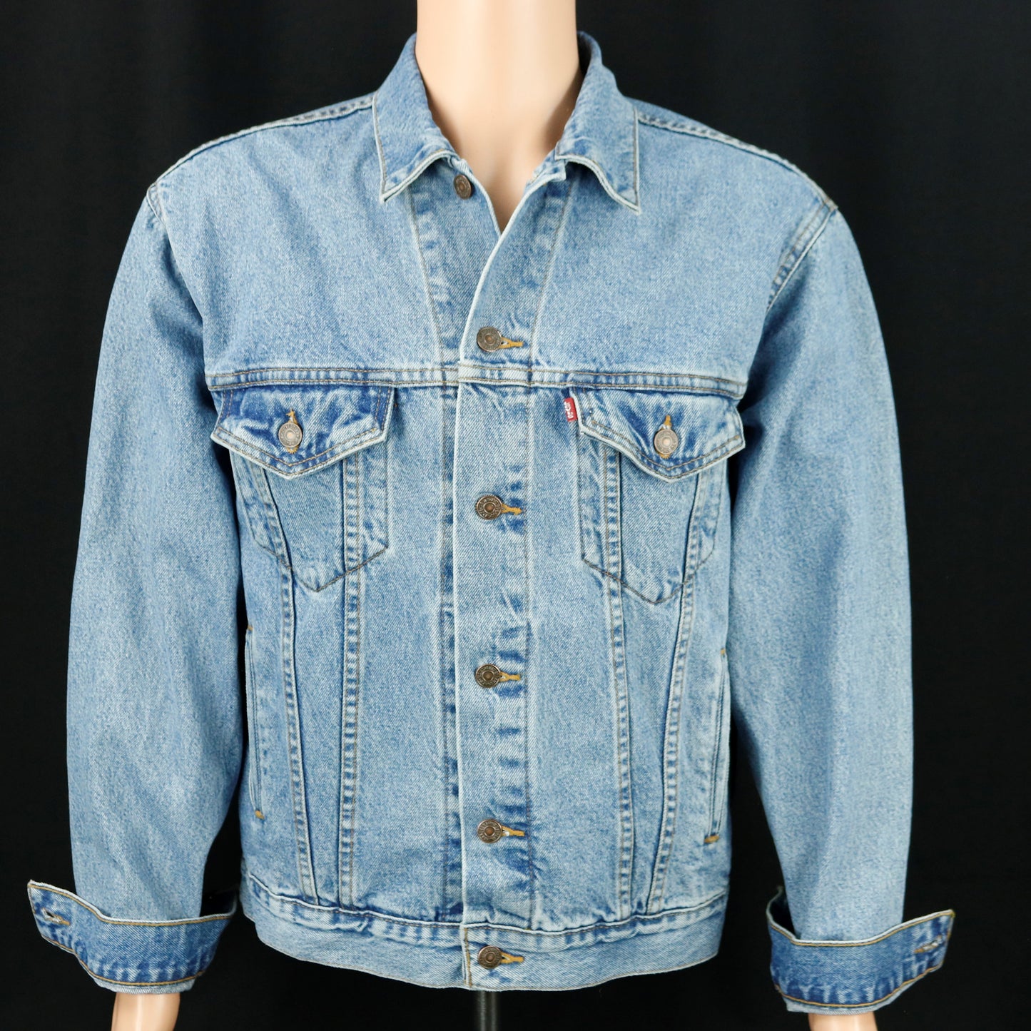QUEEN Band Levis Denim Jacket Mens Medium Womens XLarge