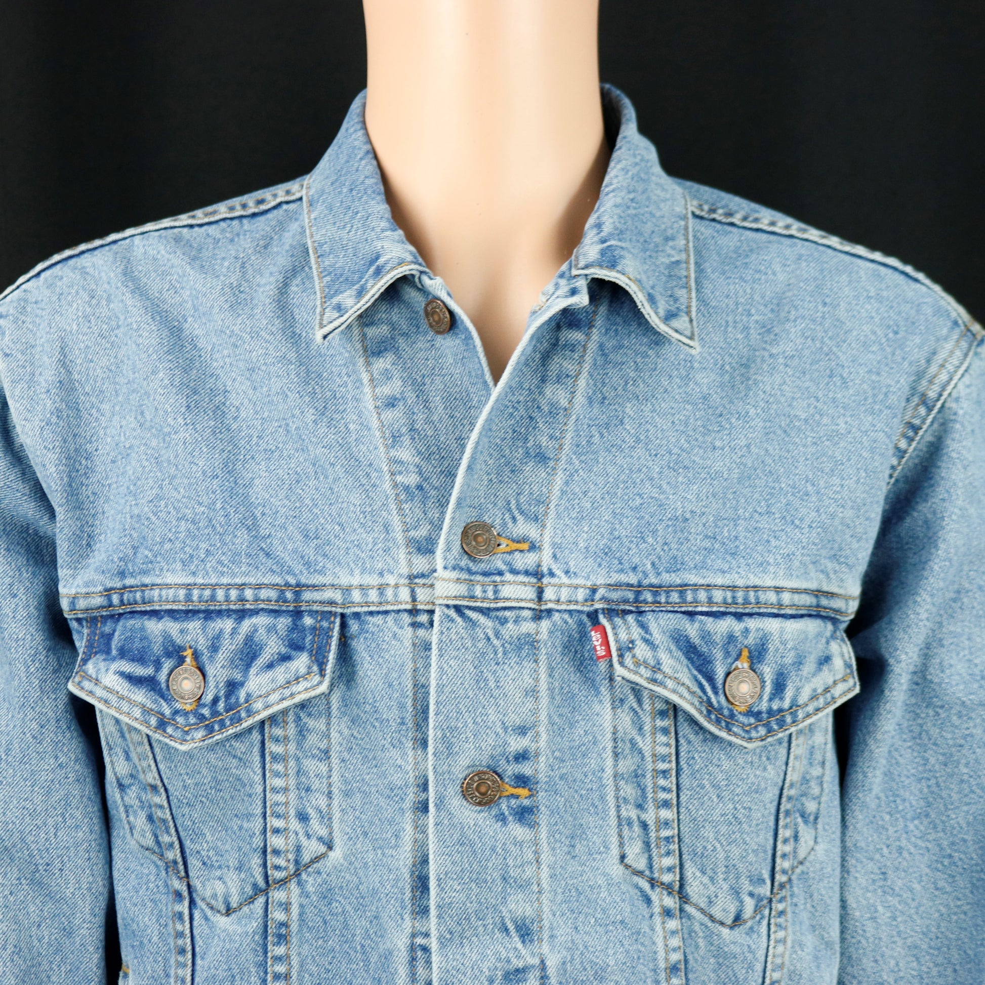 QUEEN Band Levis Denim Jacket Mens Medium Womens XLarge