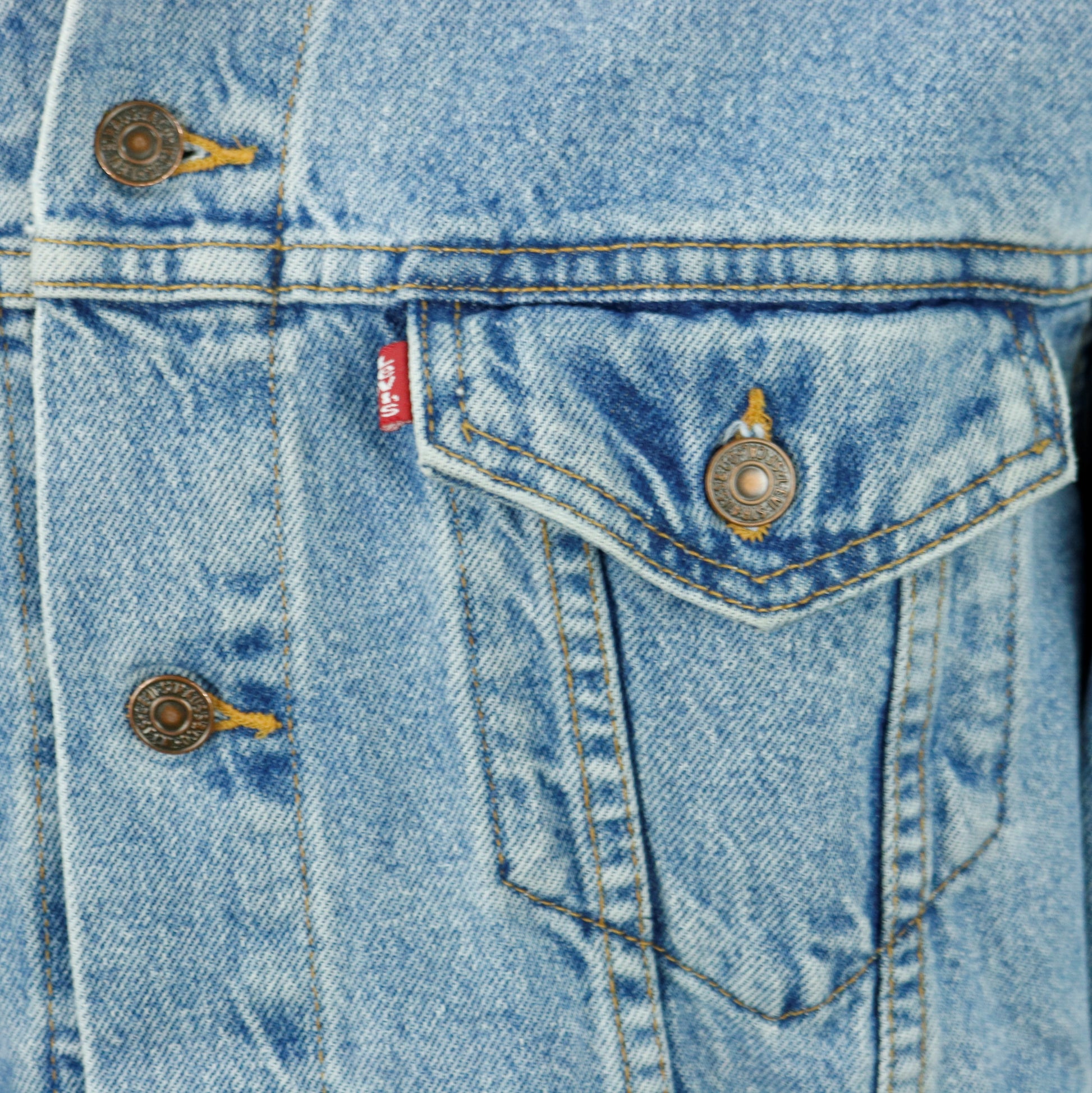 QUEEN Band Levis Denim Jacket Mens Medium Womens XLarge