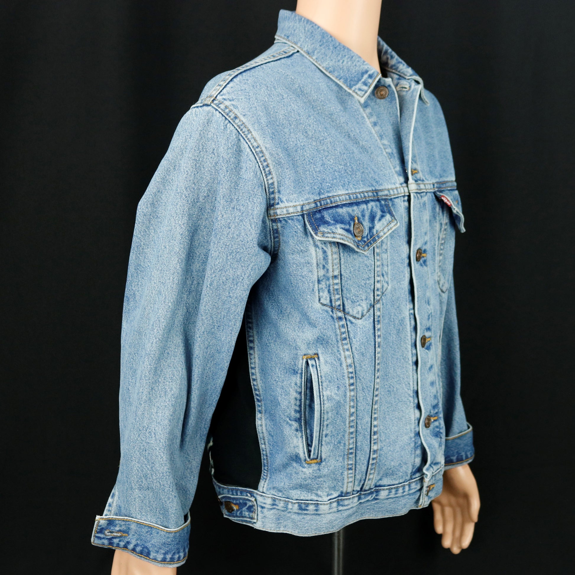 QUEEN Band Levis Denim Jacket Mens Medium Womens XLarge