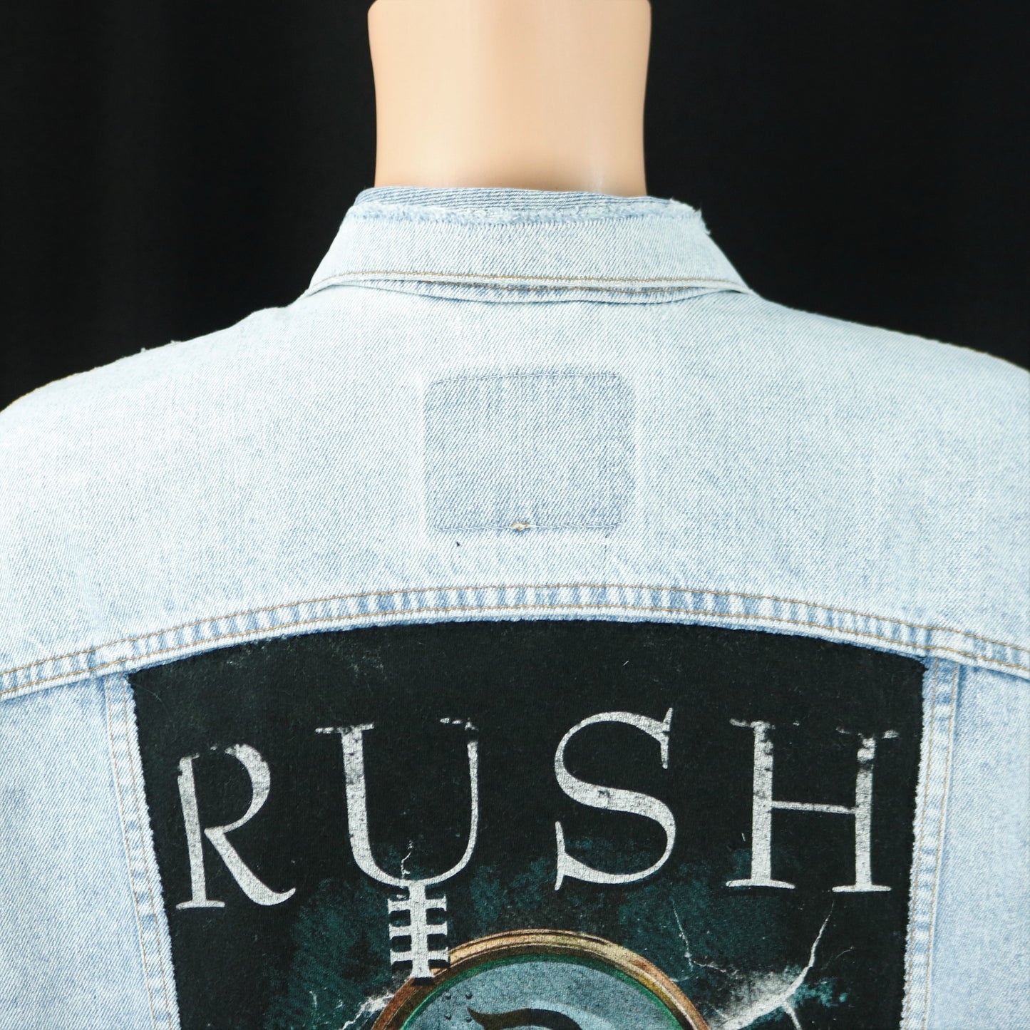 RUSH Band Levis Denim Jacket Time Machine USA Mens 2XL