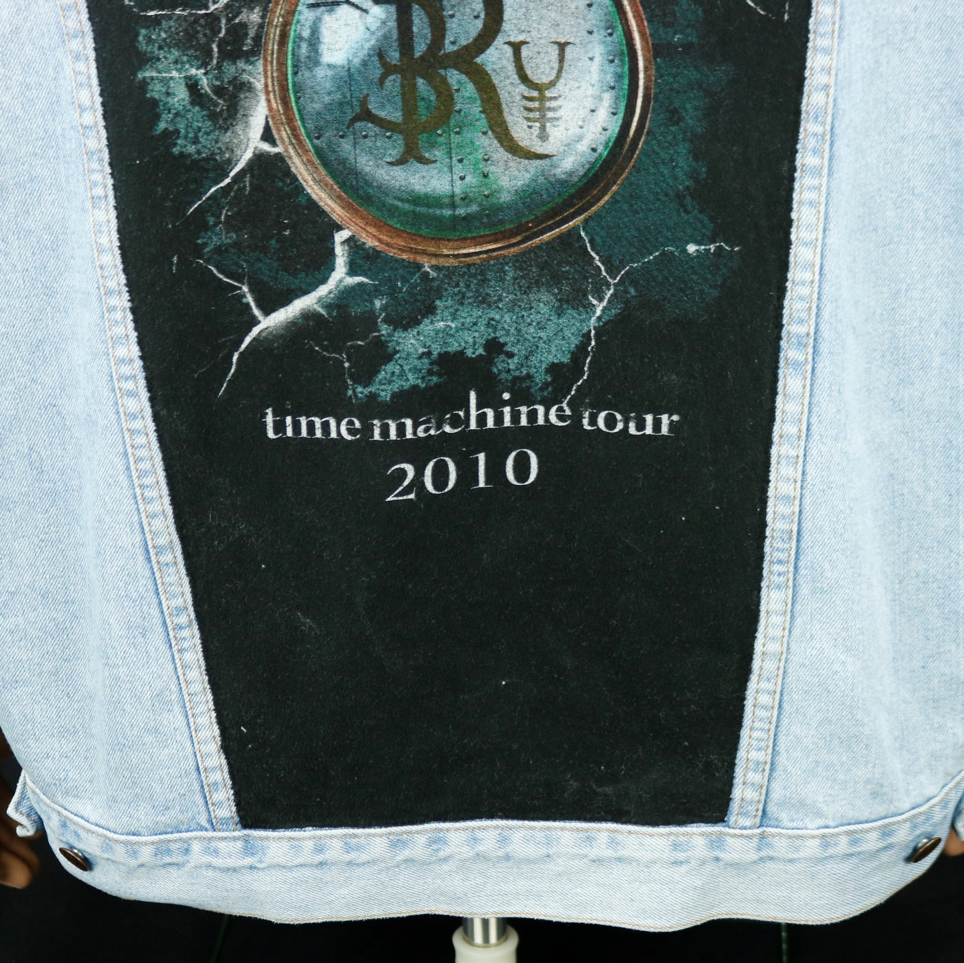 RUSH Band Levis Denim Jacket Time Machine USA Mens 2XL