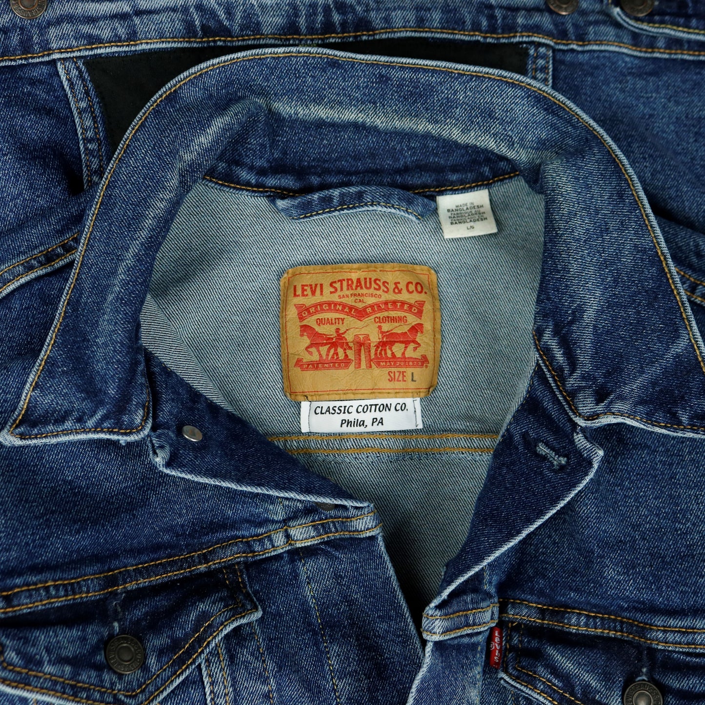 Michael Jackson Levis Denim Jacket  Mens Large Womens Xlarge