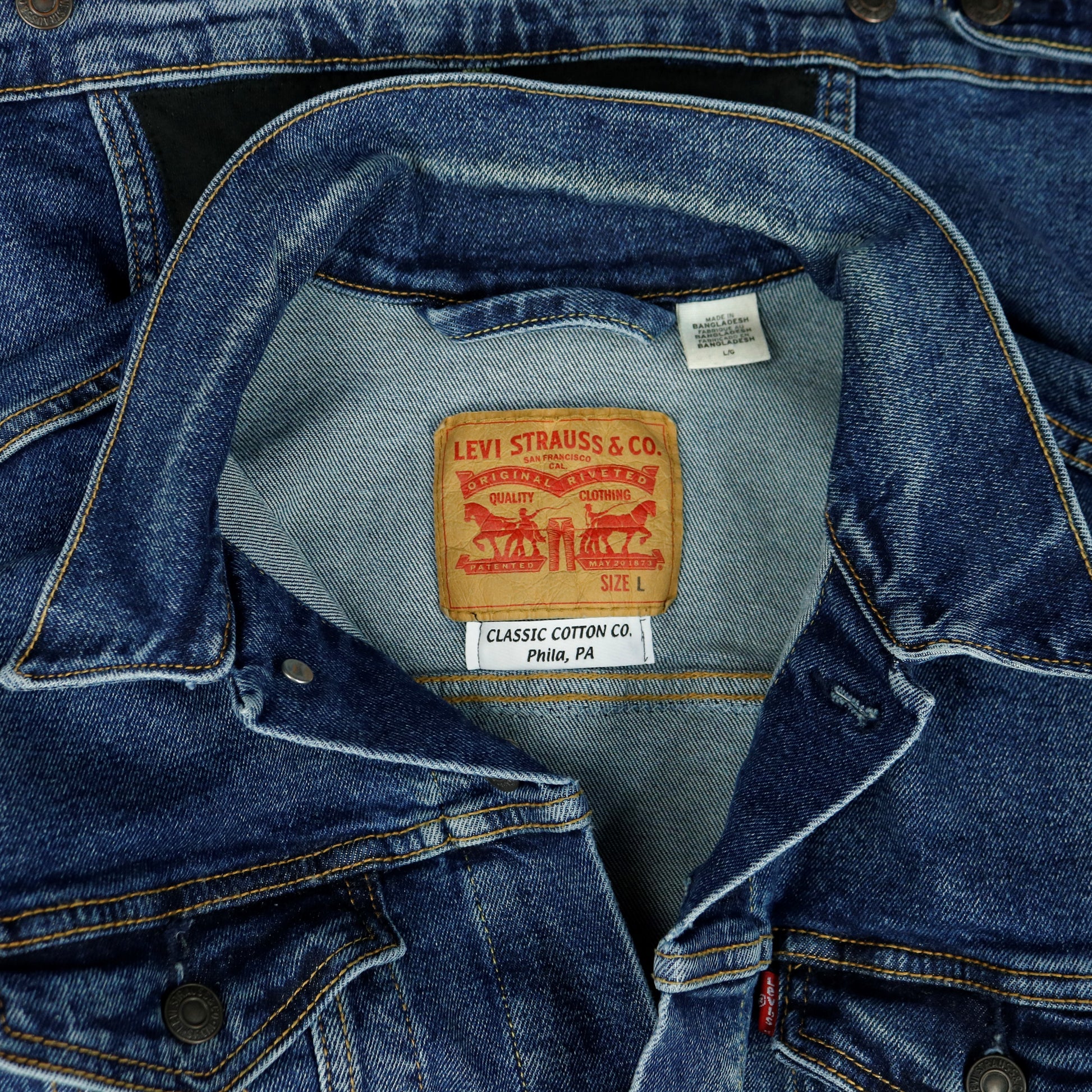 Michael Jackson Levis Denim Jacket  Mens Large Womens Xlarge