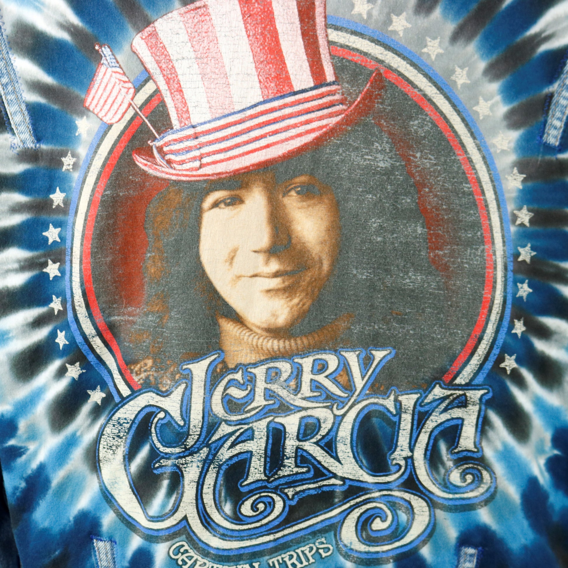 Grateful Dead Jerry Garcia Levis Jacket Captain Trips Mens XLarge