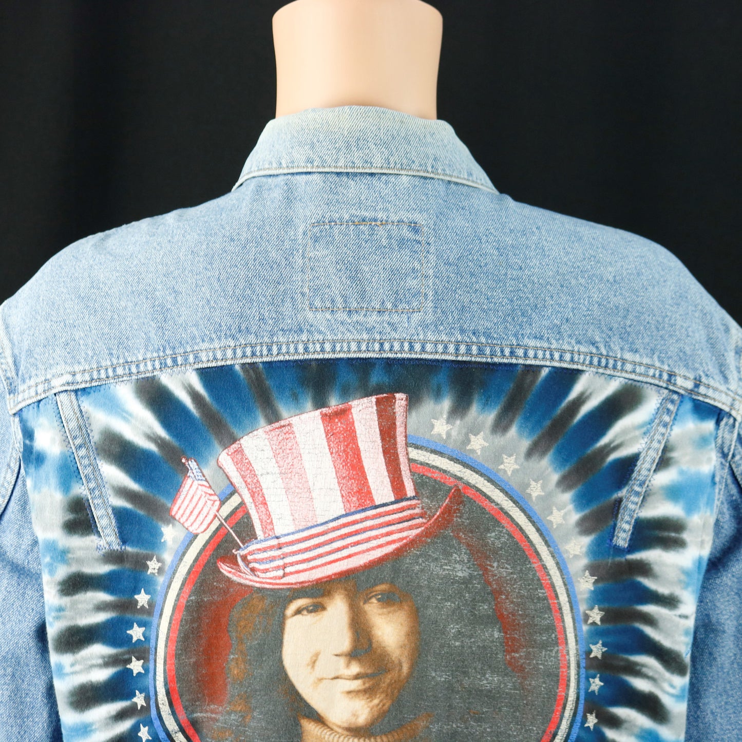 Grateful Dead Jerry Garcia Levis Jacket Captain Trips Mens XLarge