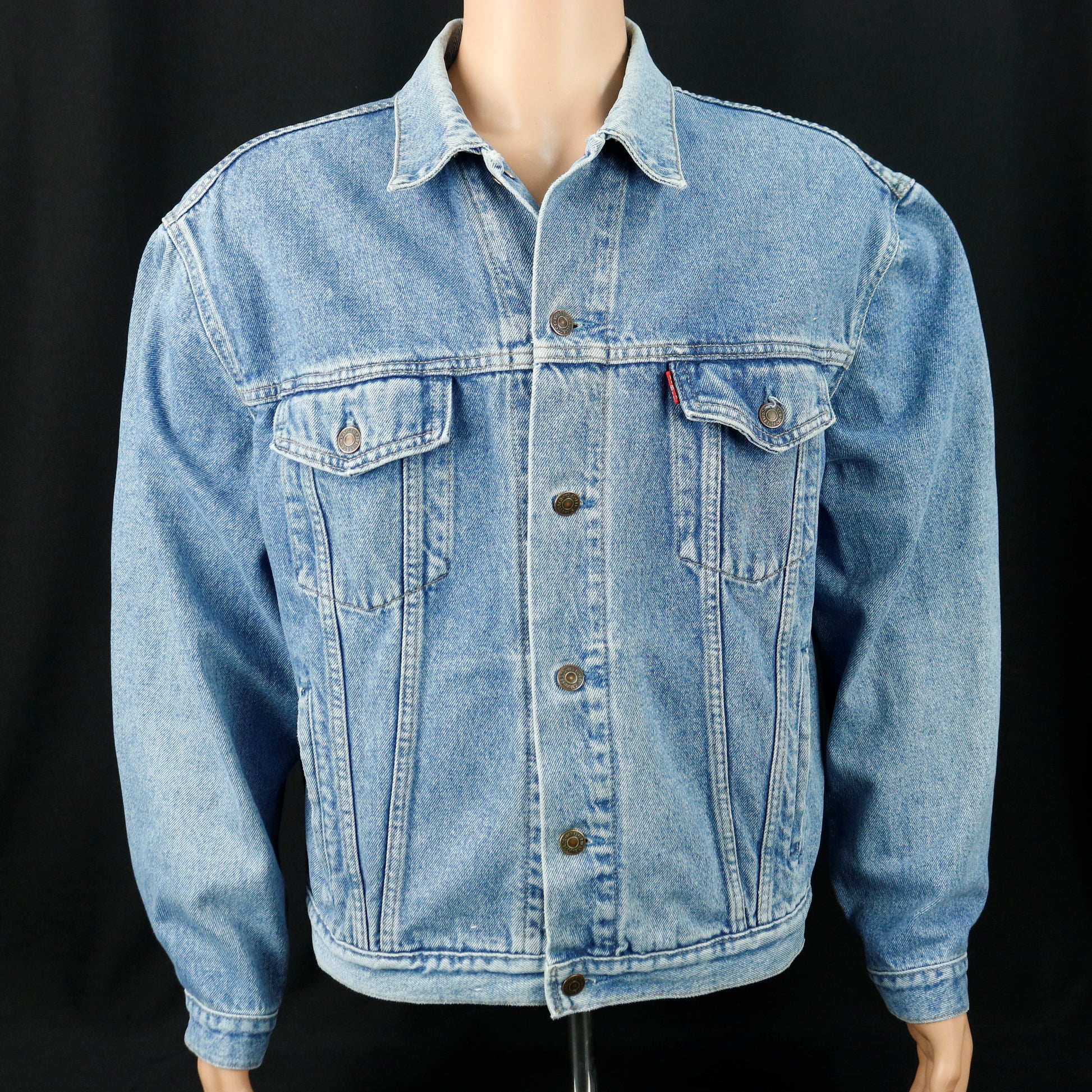 Grateful Dead Jerry Garcia Levis Jacket Captain Trips Mens XLarge