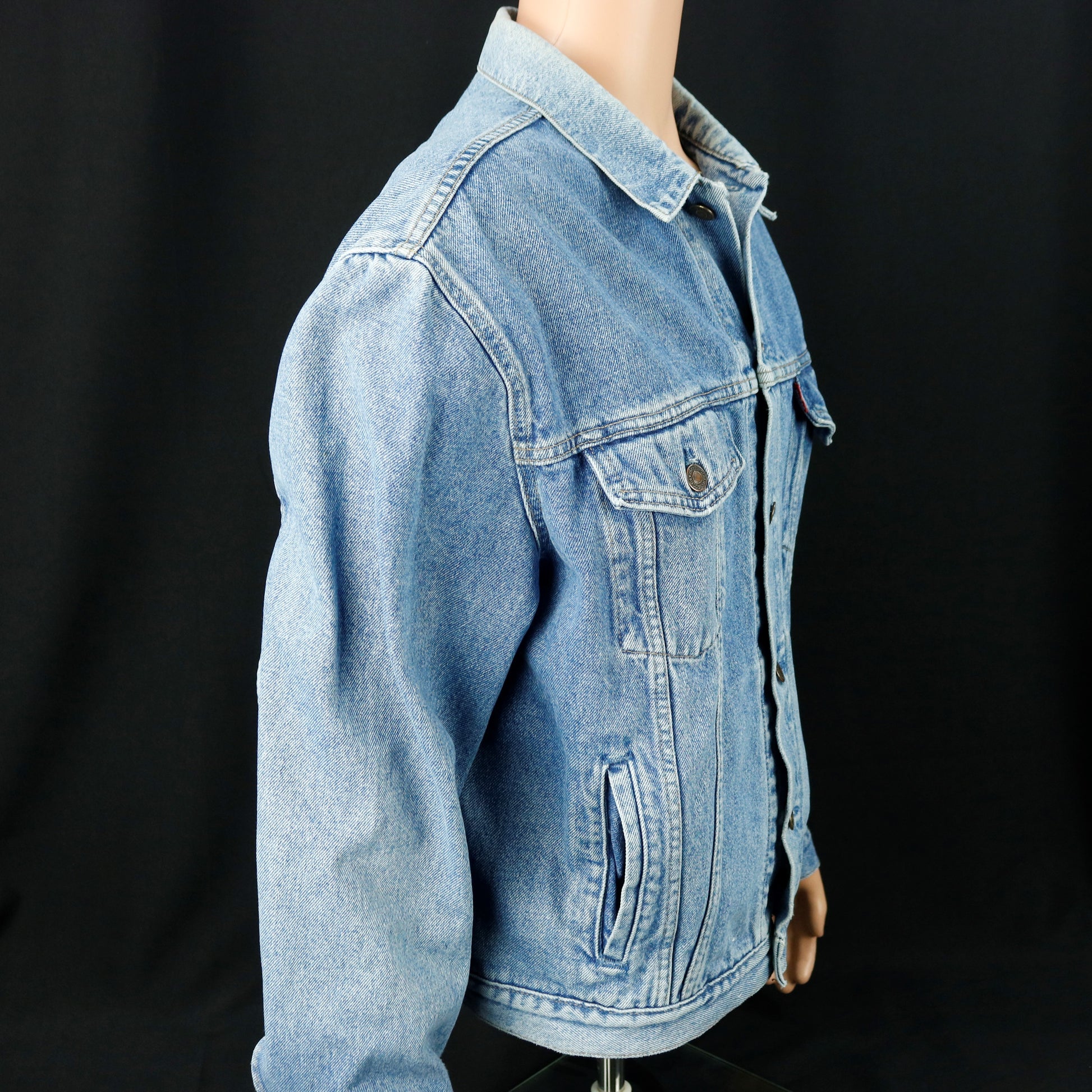 Grateful Dead Jerry Garcia Levis Jacket Captain Trips Mens XLarge