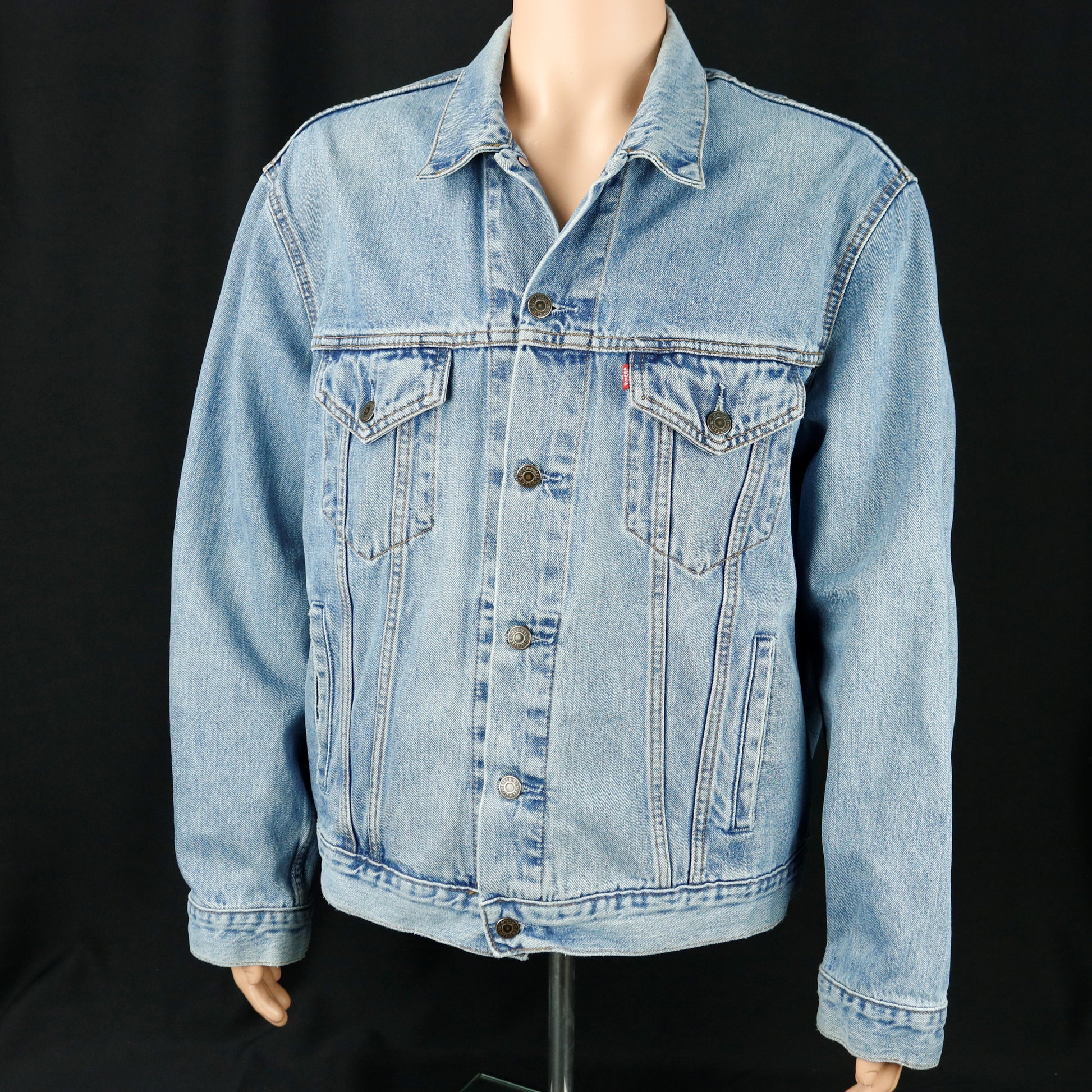 Jimi Hendrix Levis Denim Jacket Mens XLarge