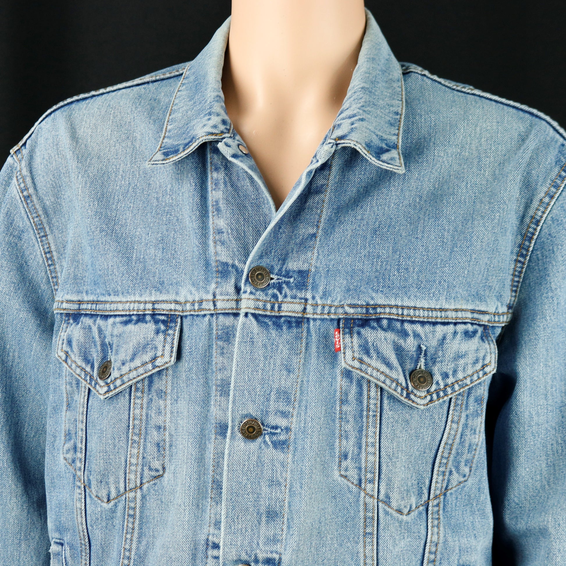 Jimi Hendrix Levis Denim Jacket Mens XLarge