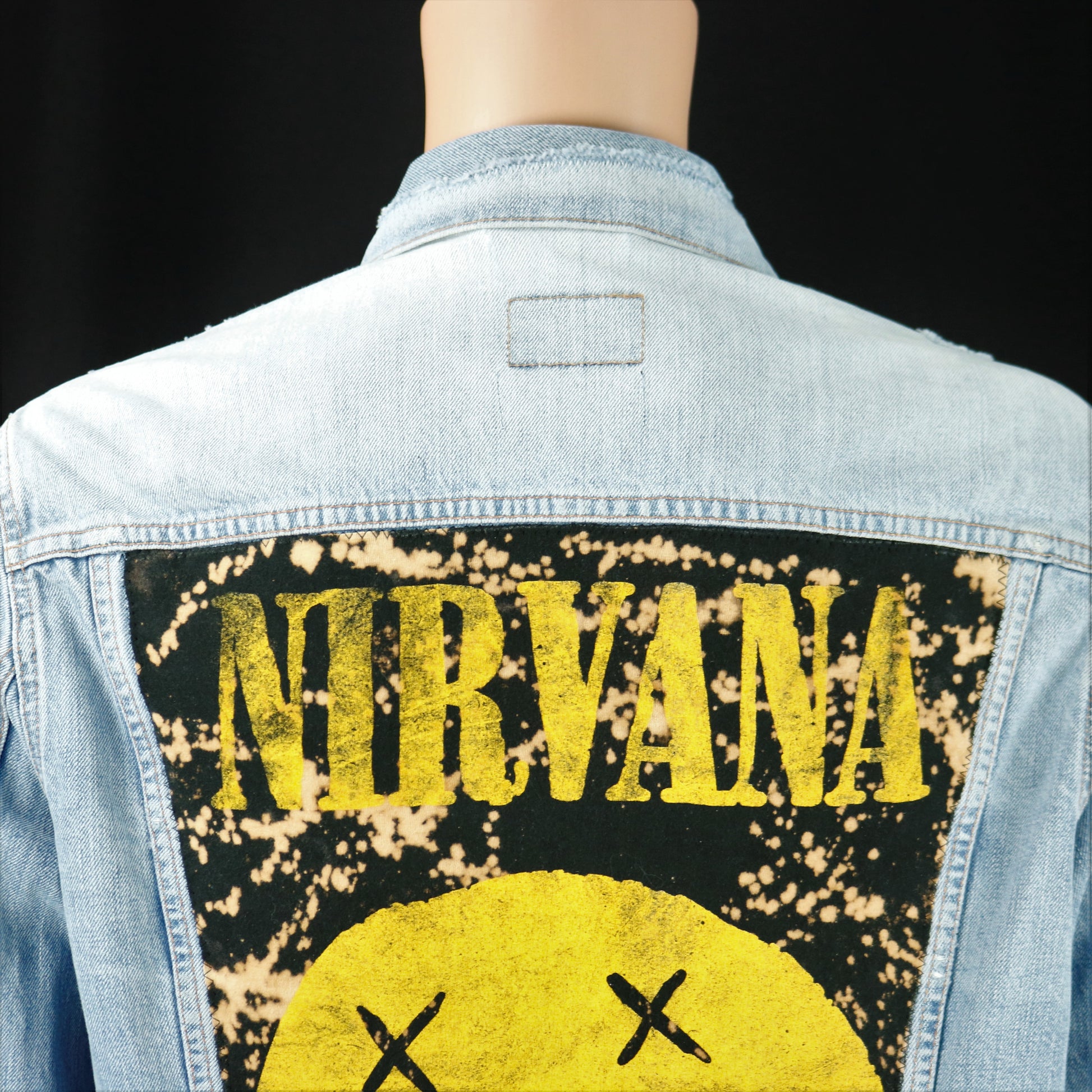 Nirvana Levis Denim Jacket Mens Large Womens XLarge