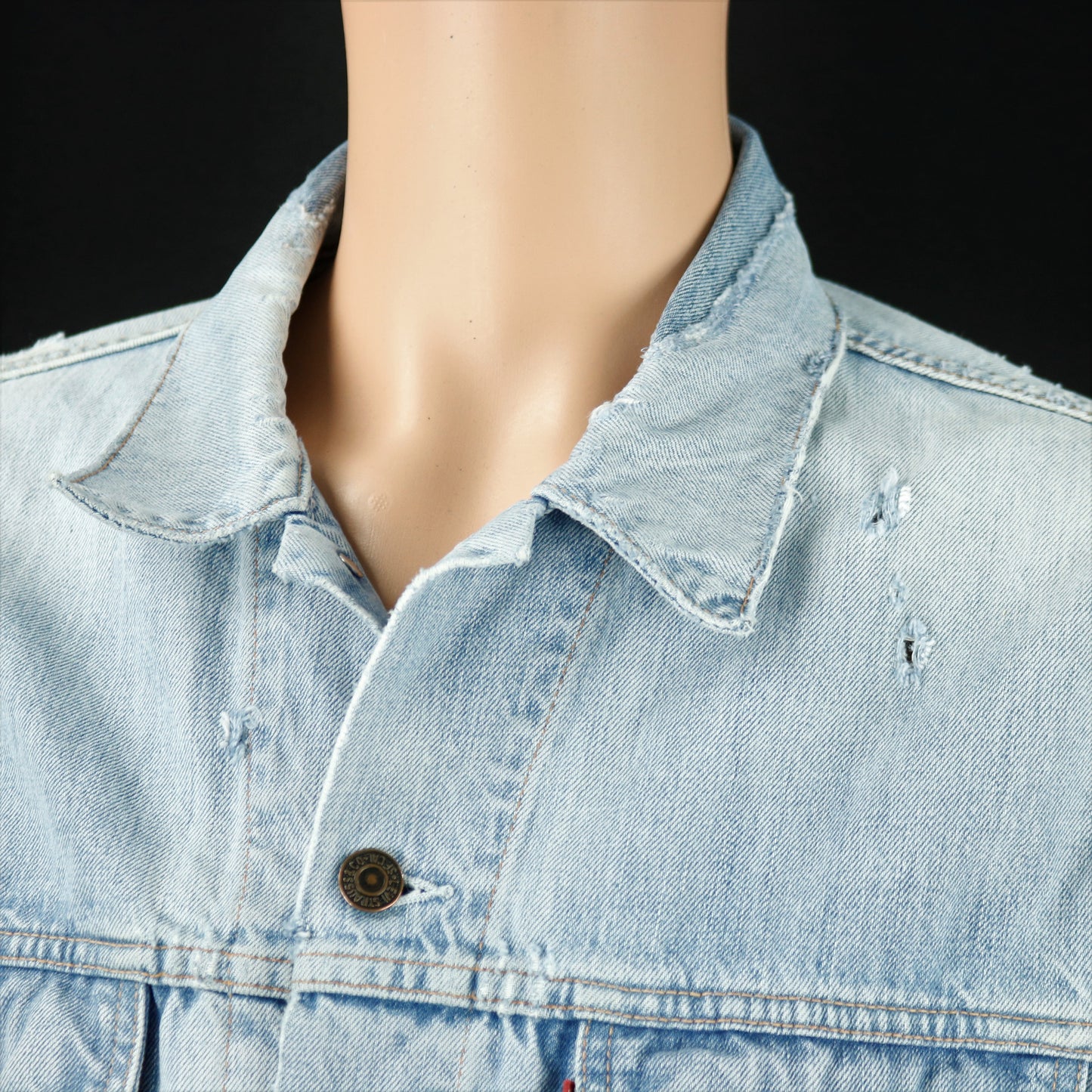 Nirvana Levis Denim Jacket Mens Large Womens XLarge