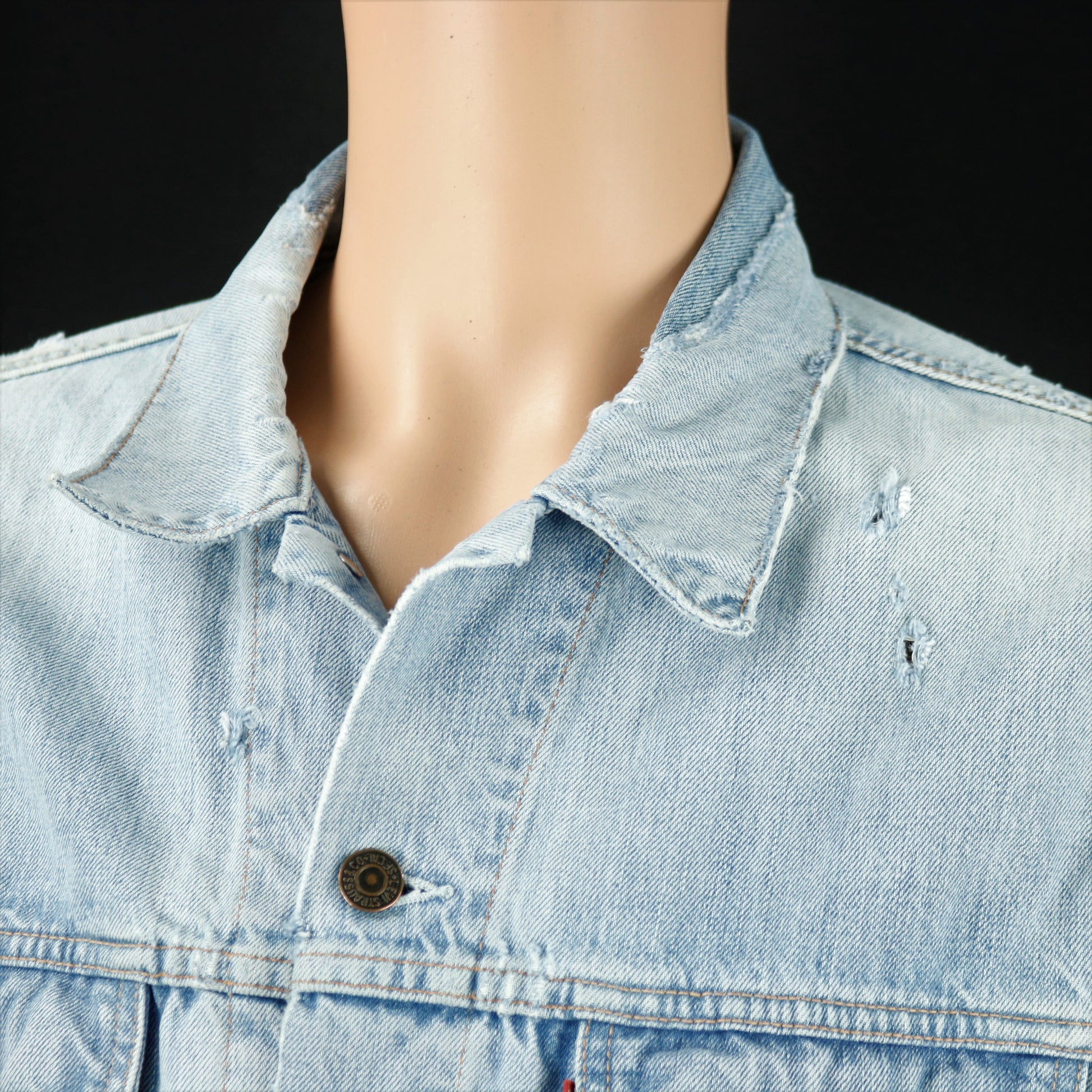 Nirvana Levis Denim Jacket Mens Large Womens XLarge