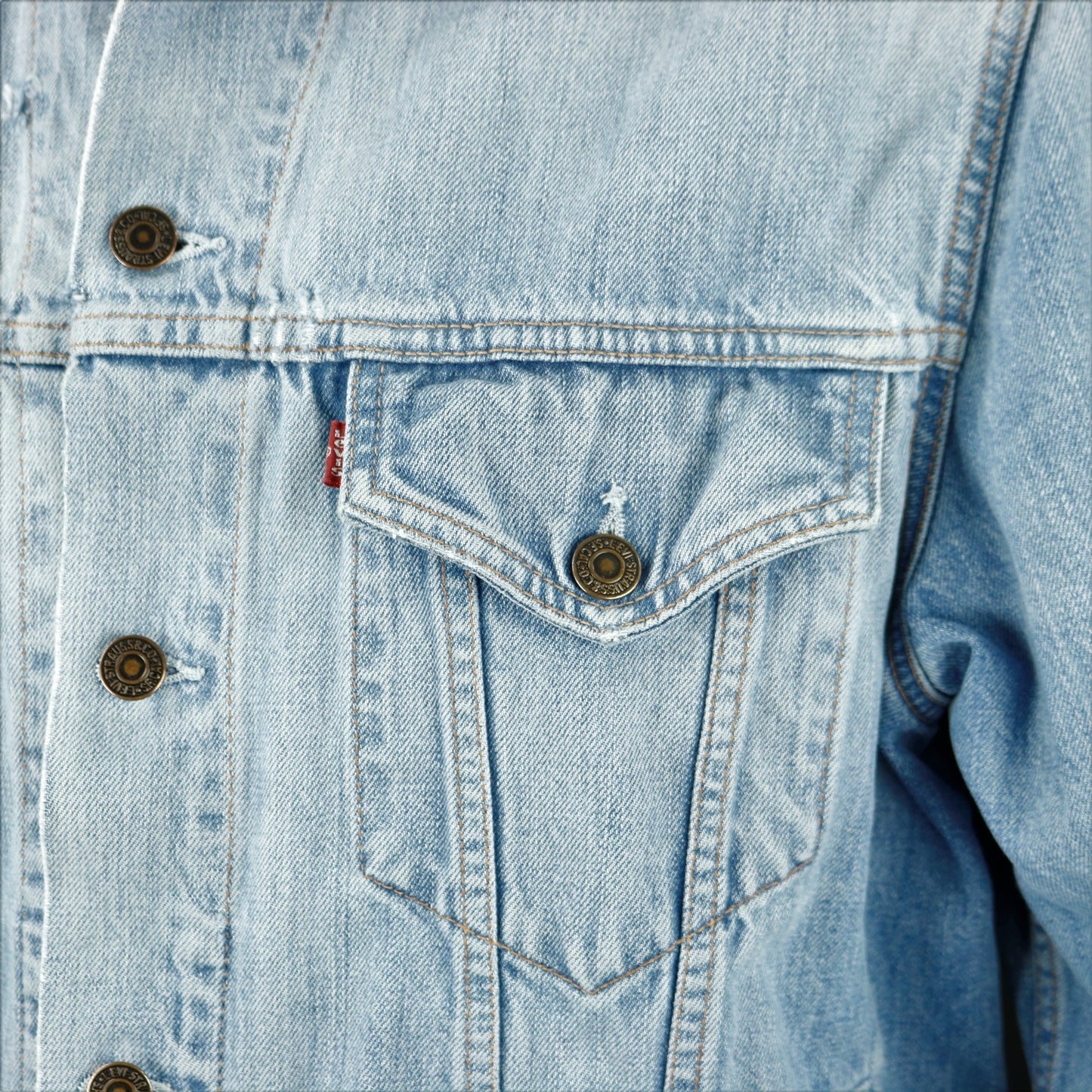 Nirvana Levis Denim Jacket Mens Large Womens XLarge