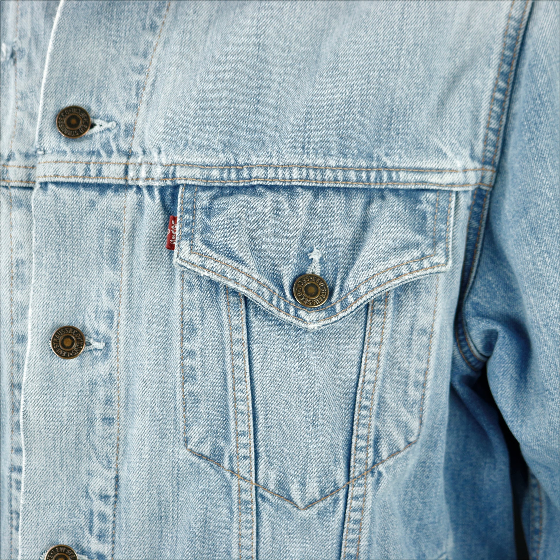 Nirvana Levis Denim Jacket Mens Large Womens XLarge