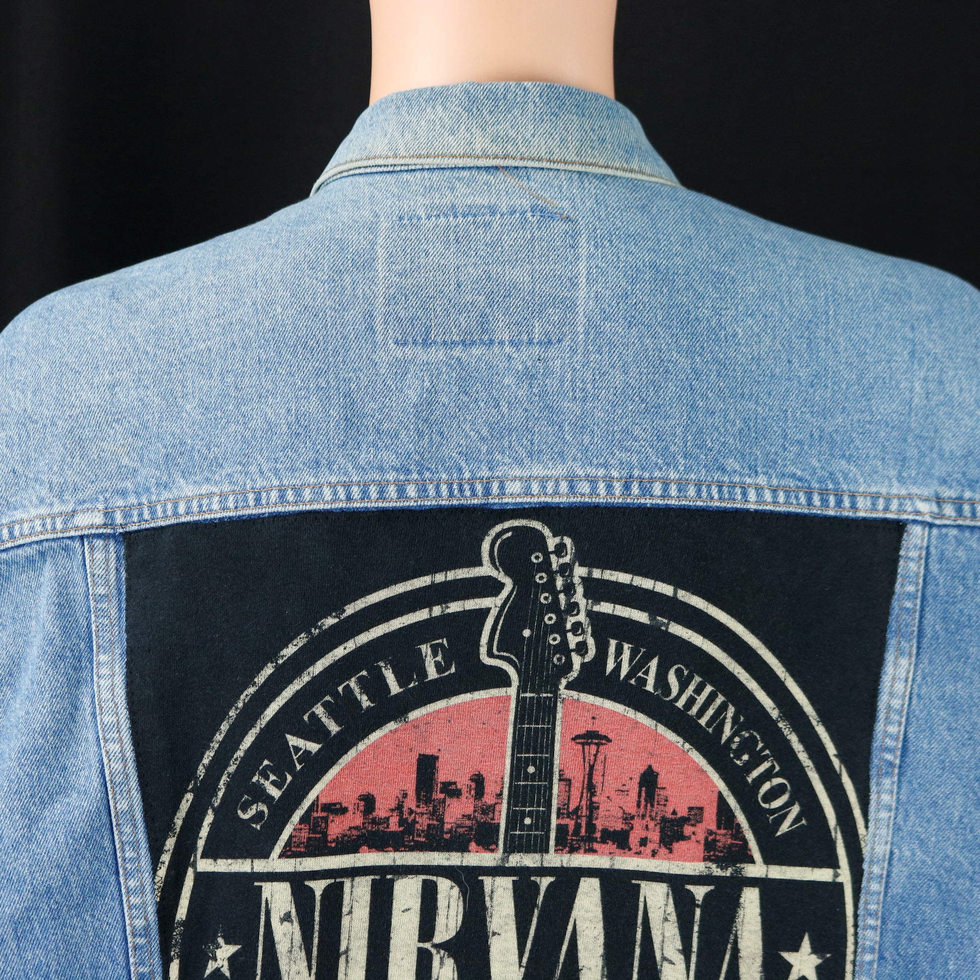 Nirvana Levis Denim Jacket Mens XLarge