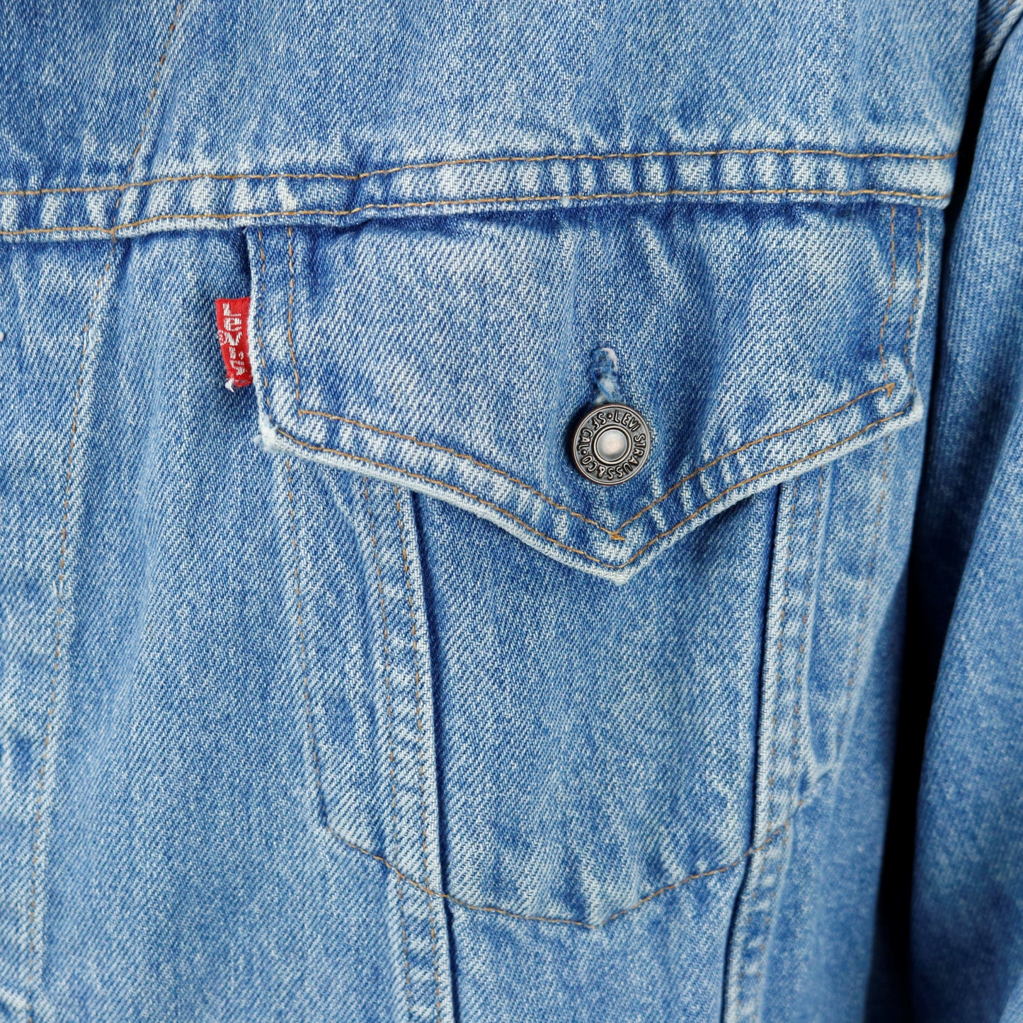 Nirvana Levis Denim Jacket Mens XLarge
