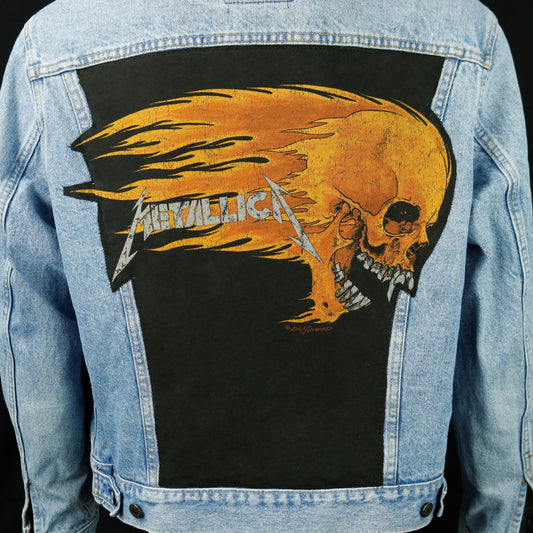 Metallica Levi's Denim Jacket USA 46R Mens Large Womens XLarge