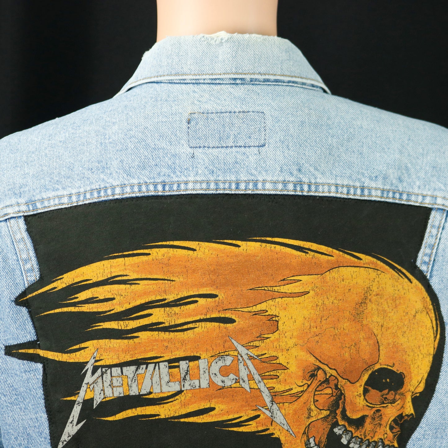 Metallica Levi's Denim Jacket USA 46R Mens Large Womens XLarge