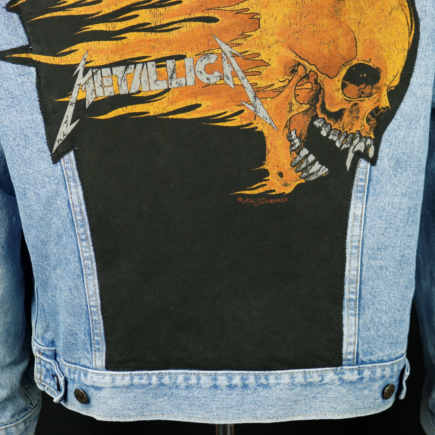 Metallica Levi's Denim Jacket USA 46R Mens Large Womens XLarge