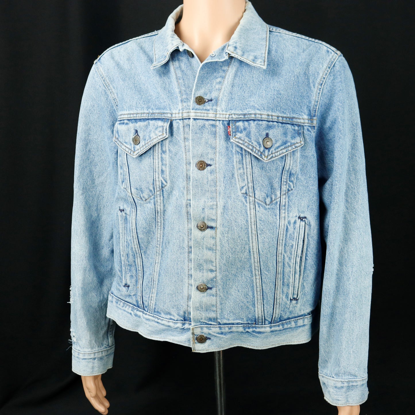 Metallica Levi's Denim Jacket USA 46R Mens Large Womens XLarge