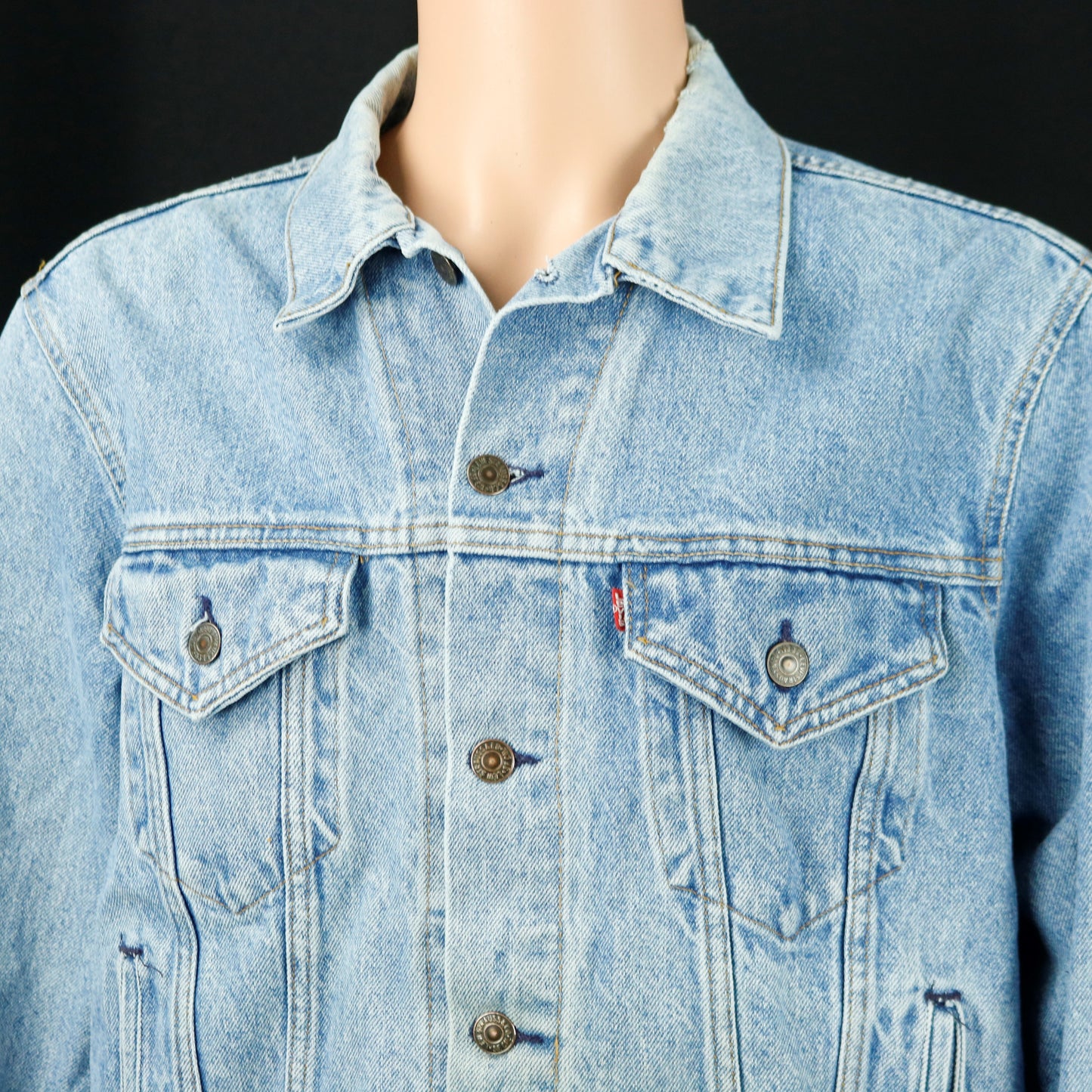 Metallica Levi's Denim Jacket USA 46R Mens Large Womens XLarge